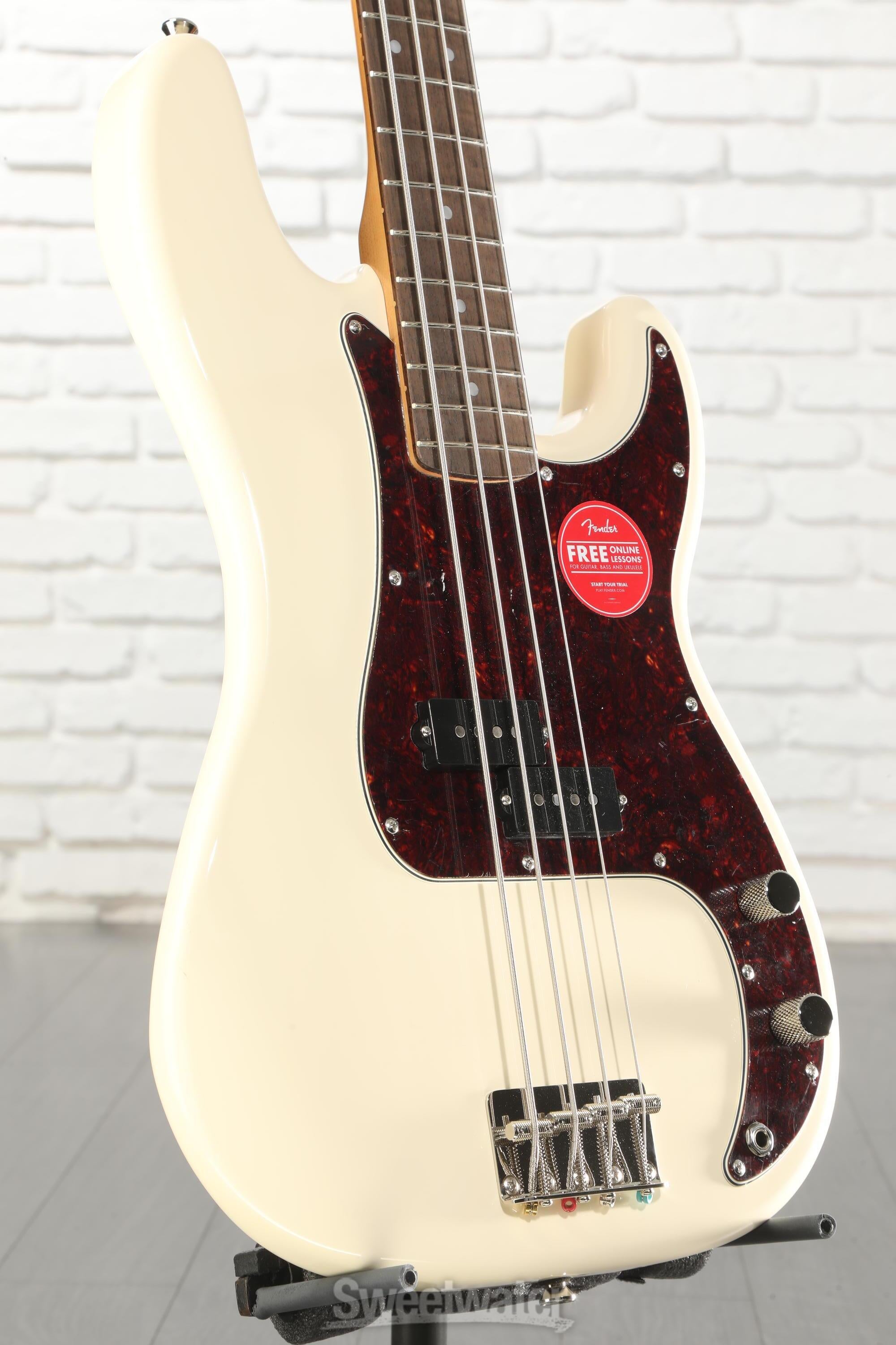 Photo of Squier Classic Vibe '60s Precision Bass - Olympic White