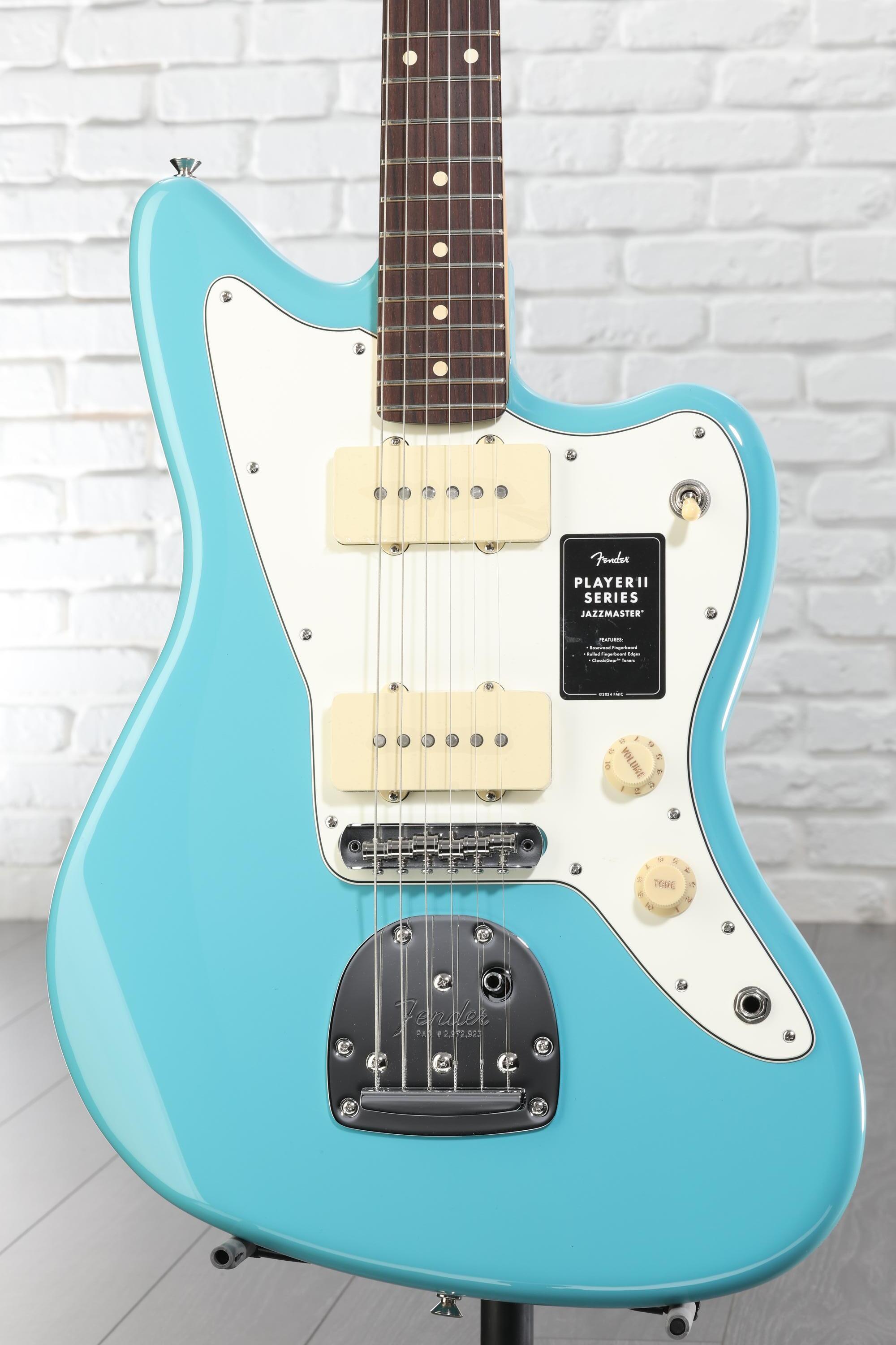 Fender Player II Jazzmaster Electric Guitar - Aquatone Blue