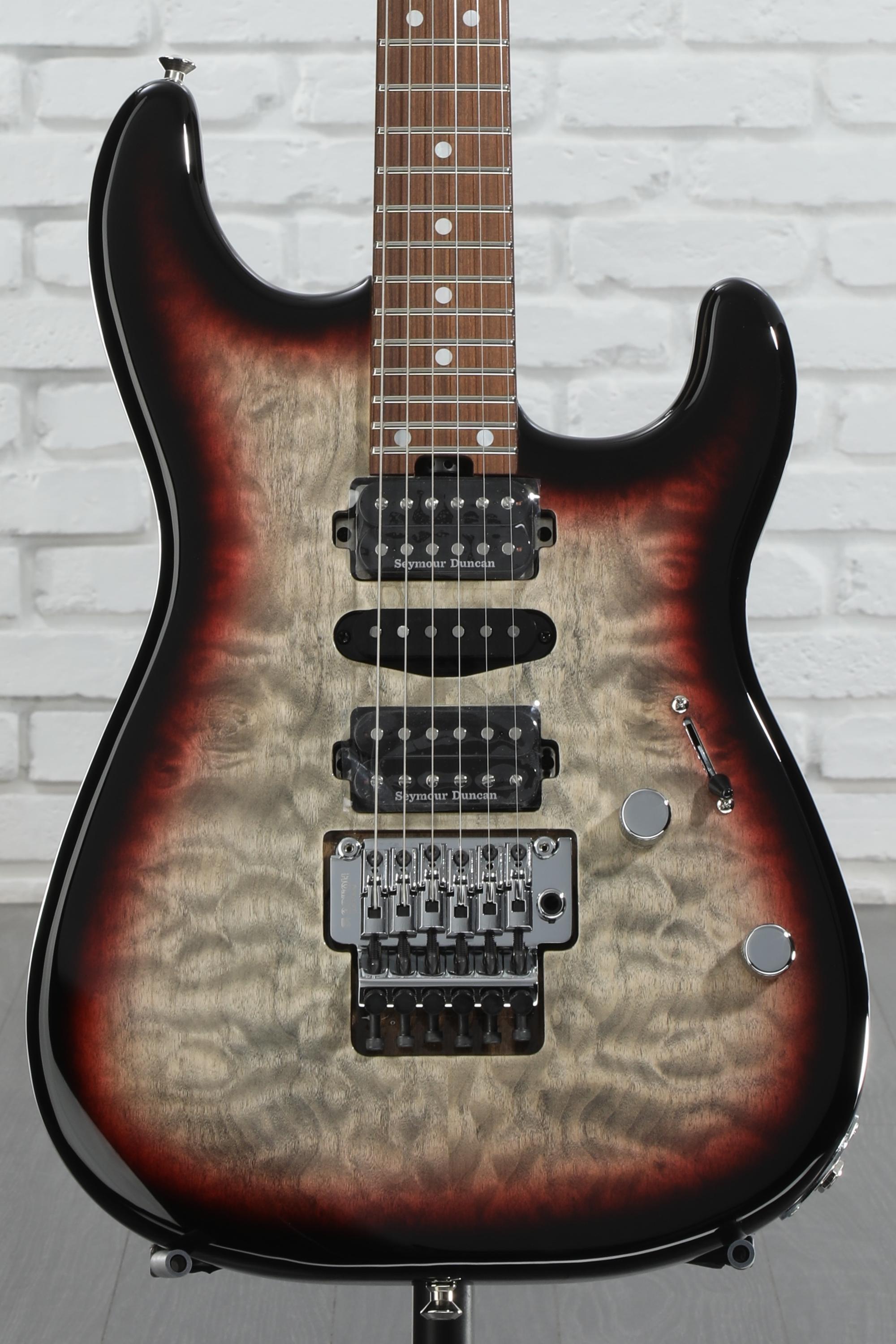 Charvel MJ San Dimas Style 1 HSH FR PF QM Electric Guitar