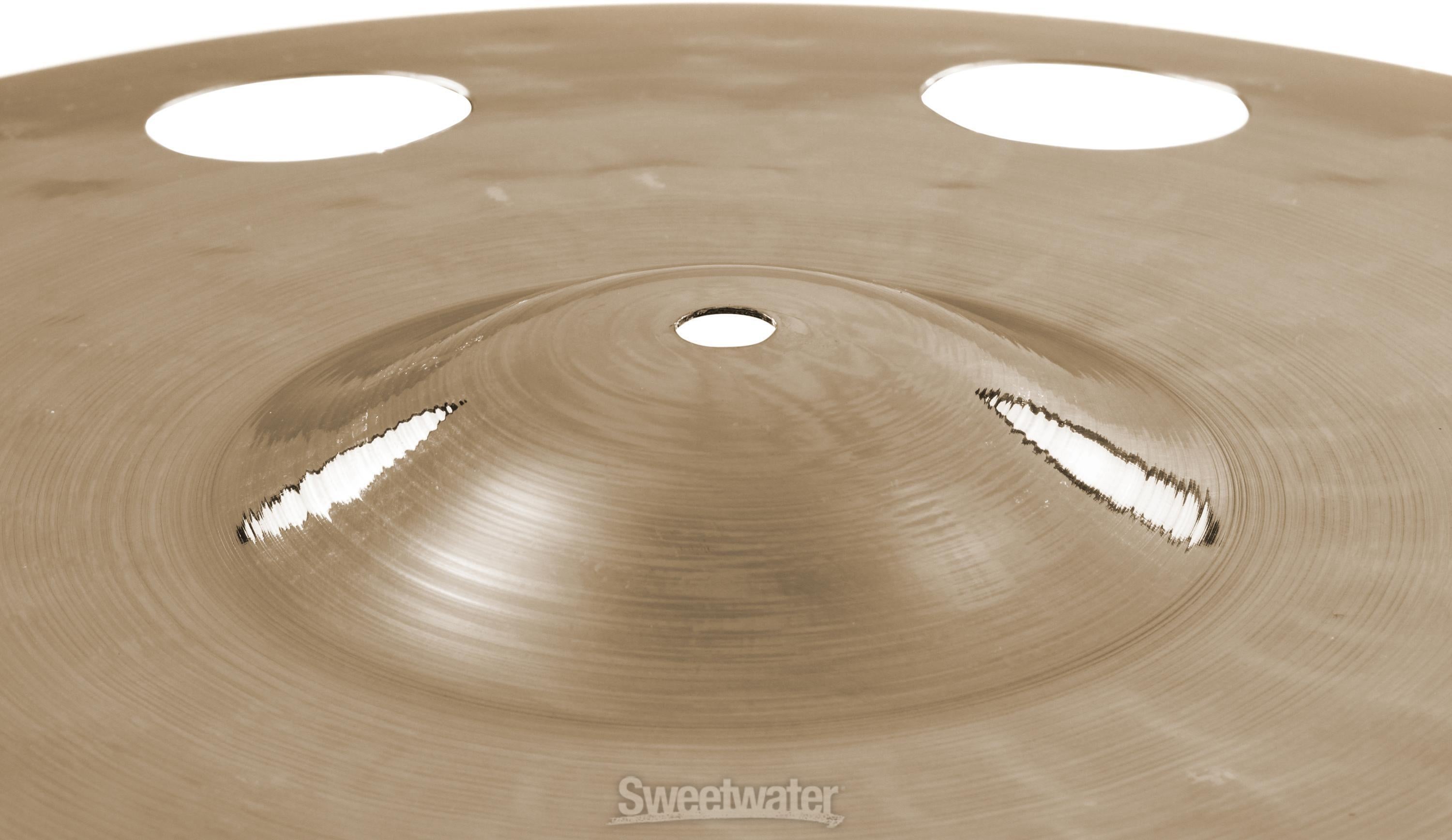 Sabian 18 inch HHX O-Zone Crash Cymbal - Brilliant Finish | Sweetwater