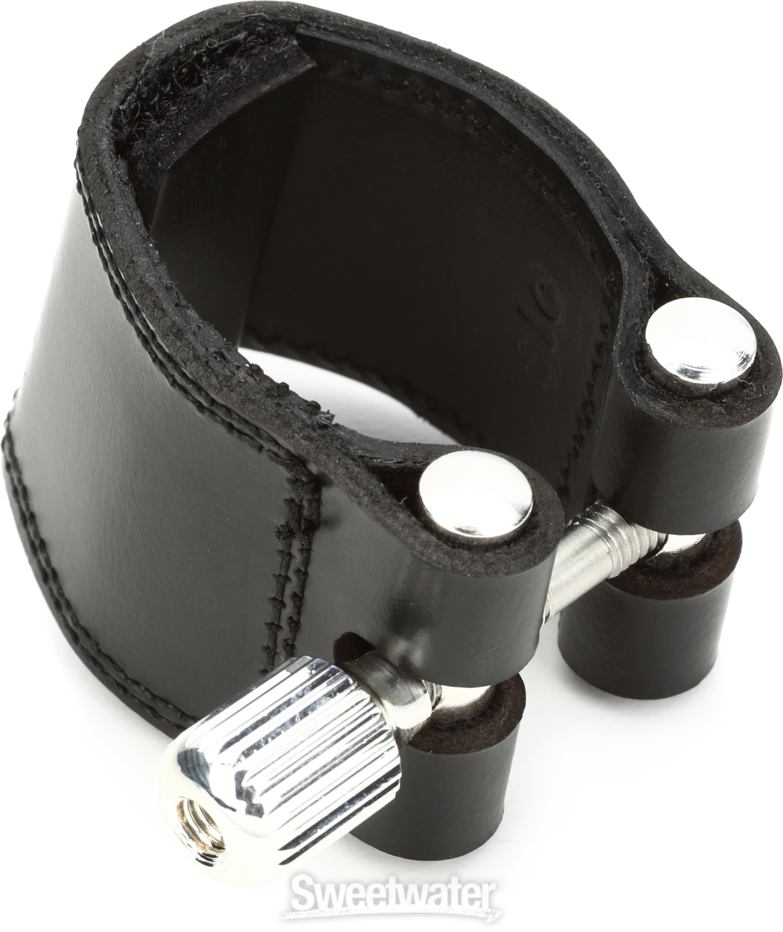 Vandoren LC21P Leather Bb Clarinet Ligature with Plastic Cap