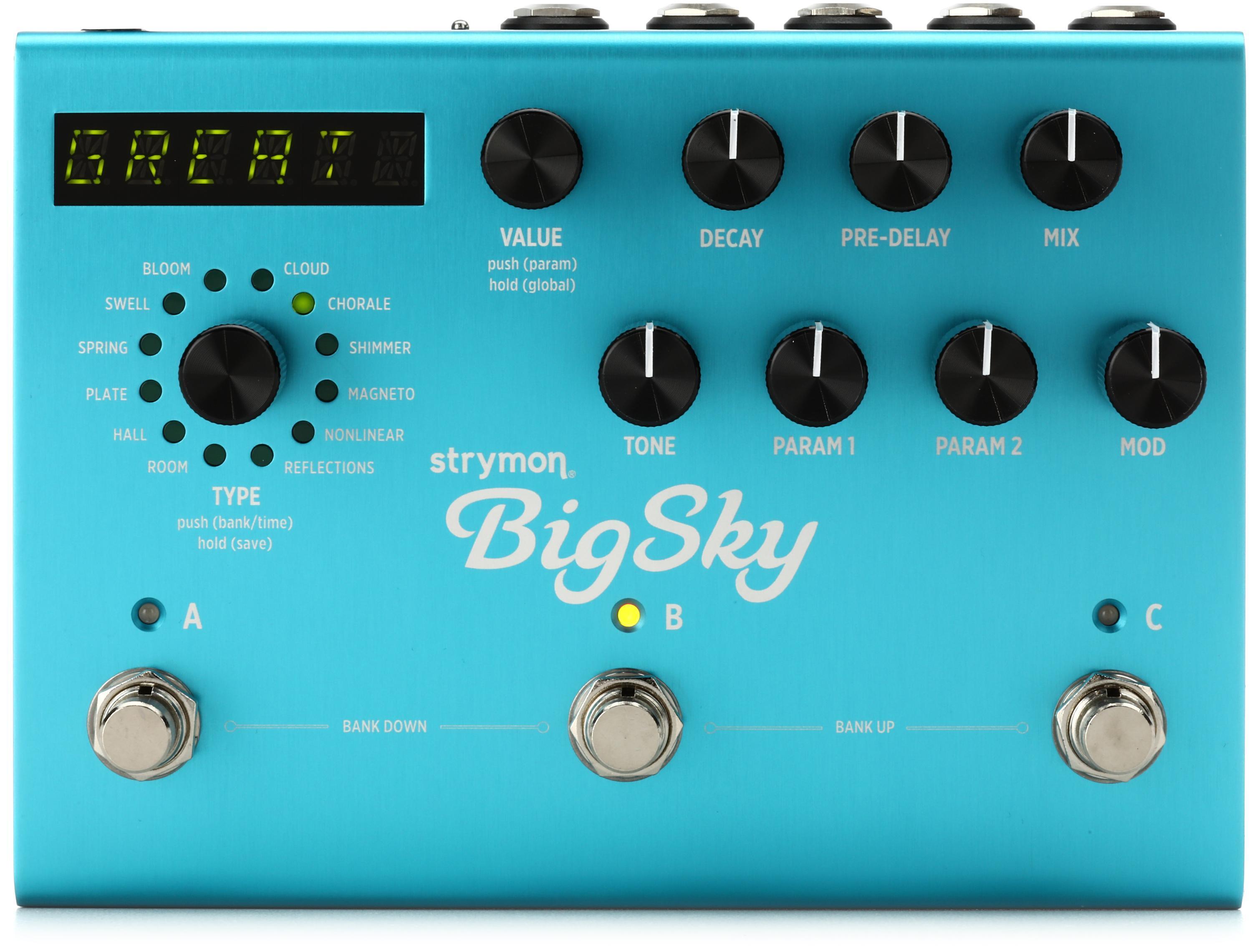 Strymon BigSky Multidimensional Reverb Pedal