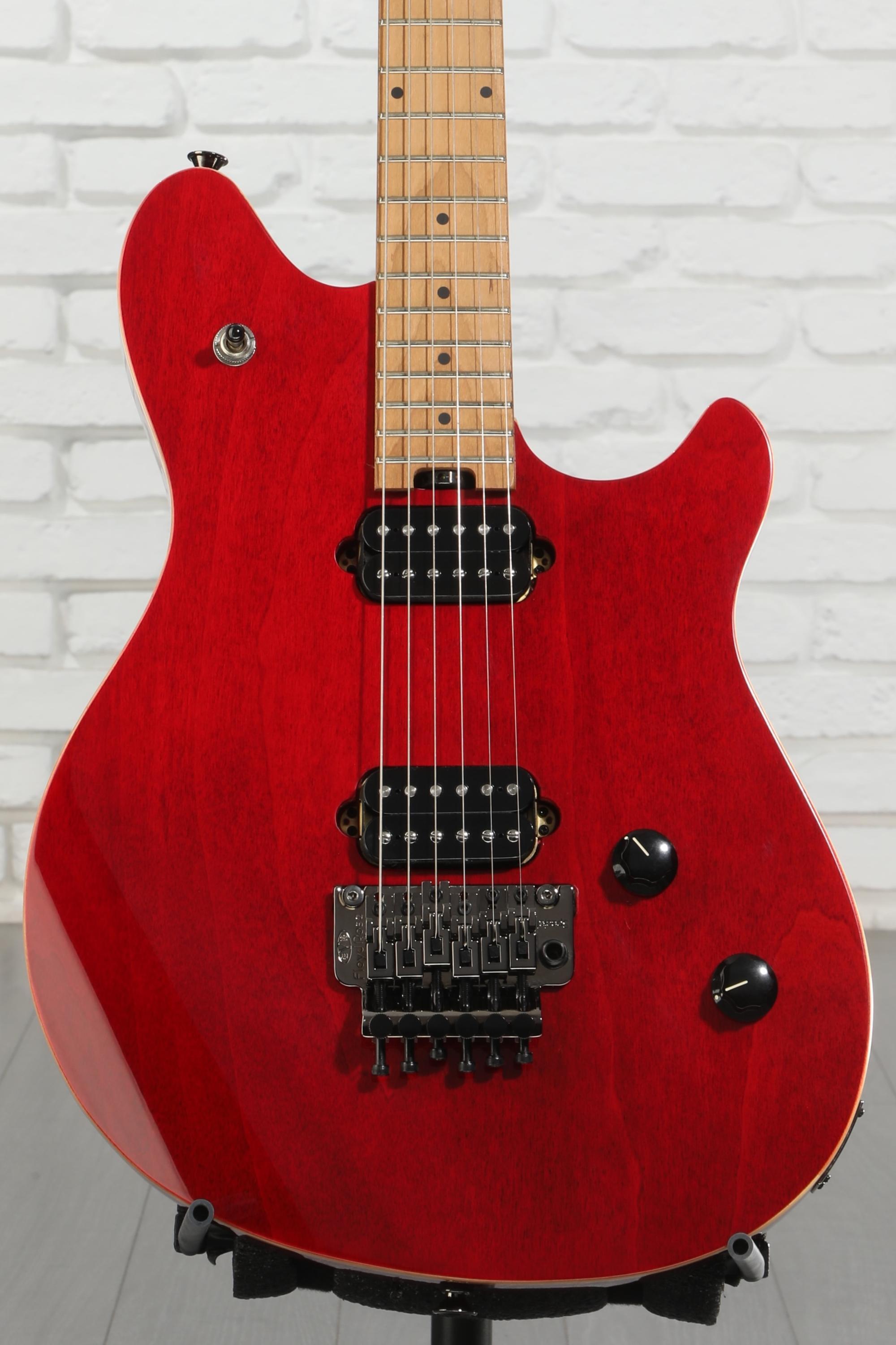 EVH Wolfgang WG Standard QM Electric Guitar - Wine Red | Sweetwater