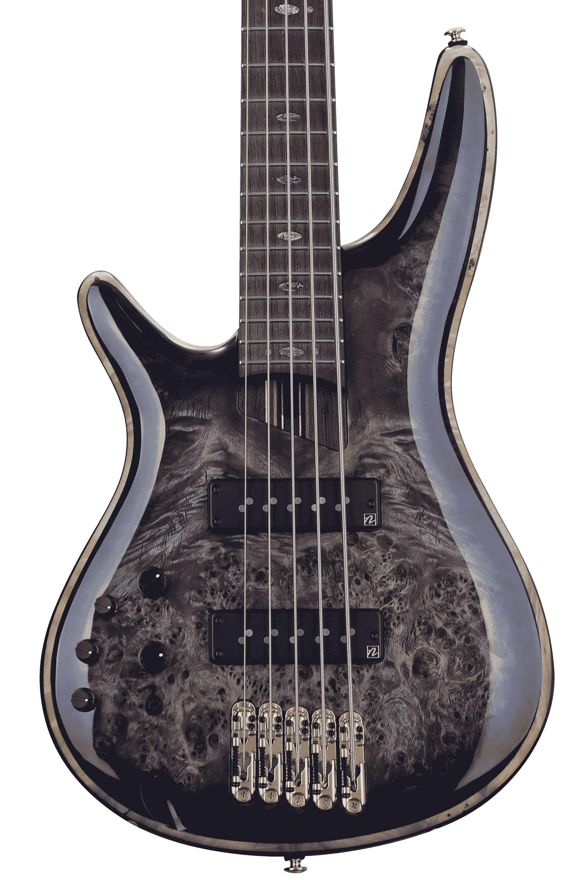 Ibanez Premium SR2605L Left-handed Bass Guitar - Cerulean Blue Burst