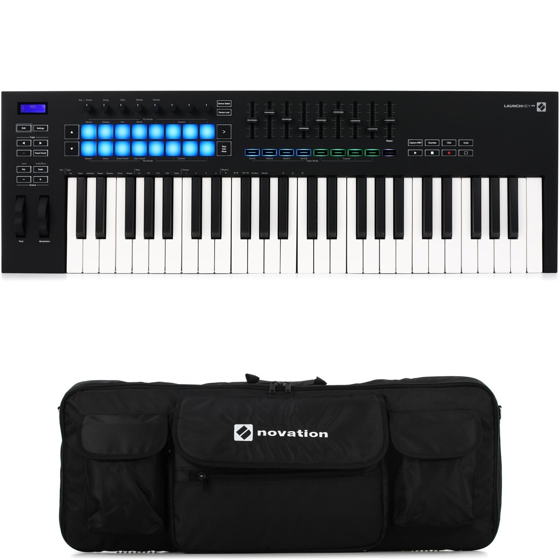 Novation Launchkey 49 MK3 49-key Keyboard Controller With Bag