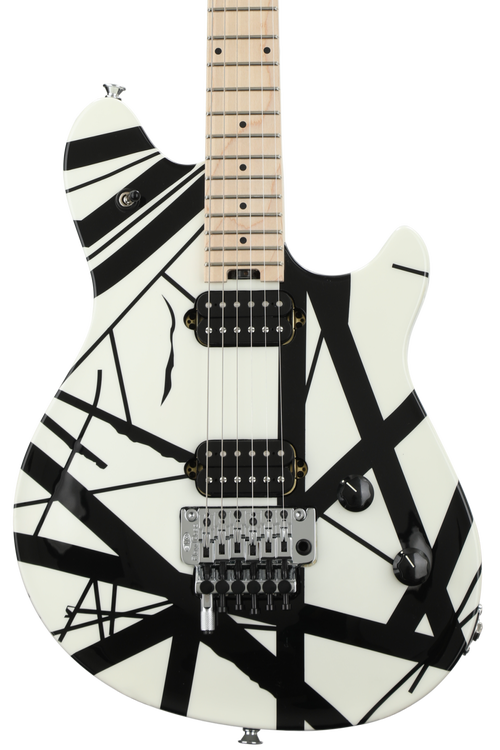EVH Wolfgang Special Striped - Black and White Stripes