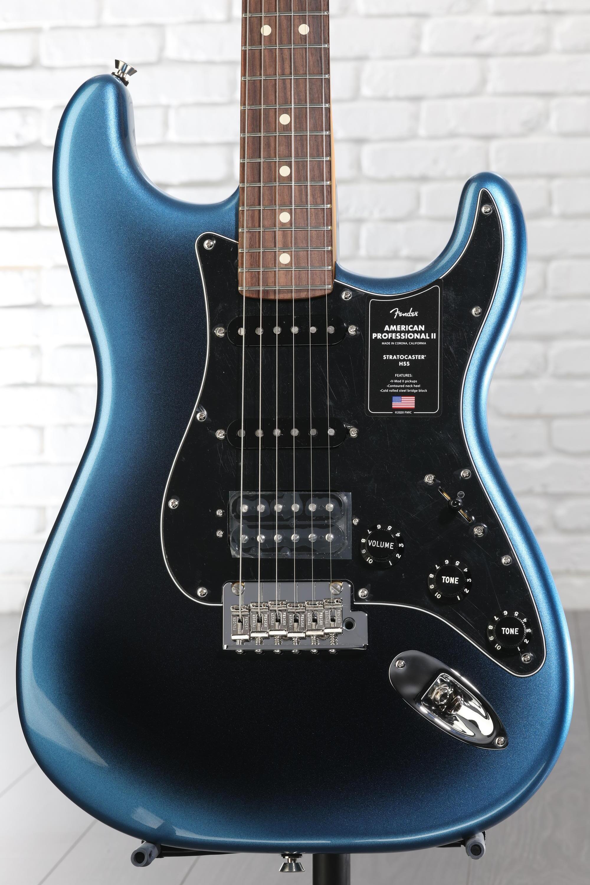 Fender American Professional II Stratocaster HSS Dark Night with