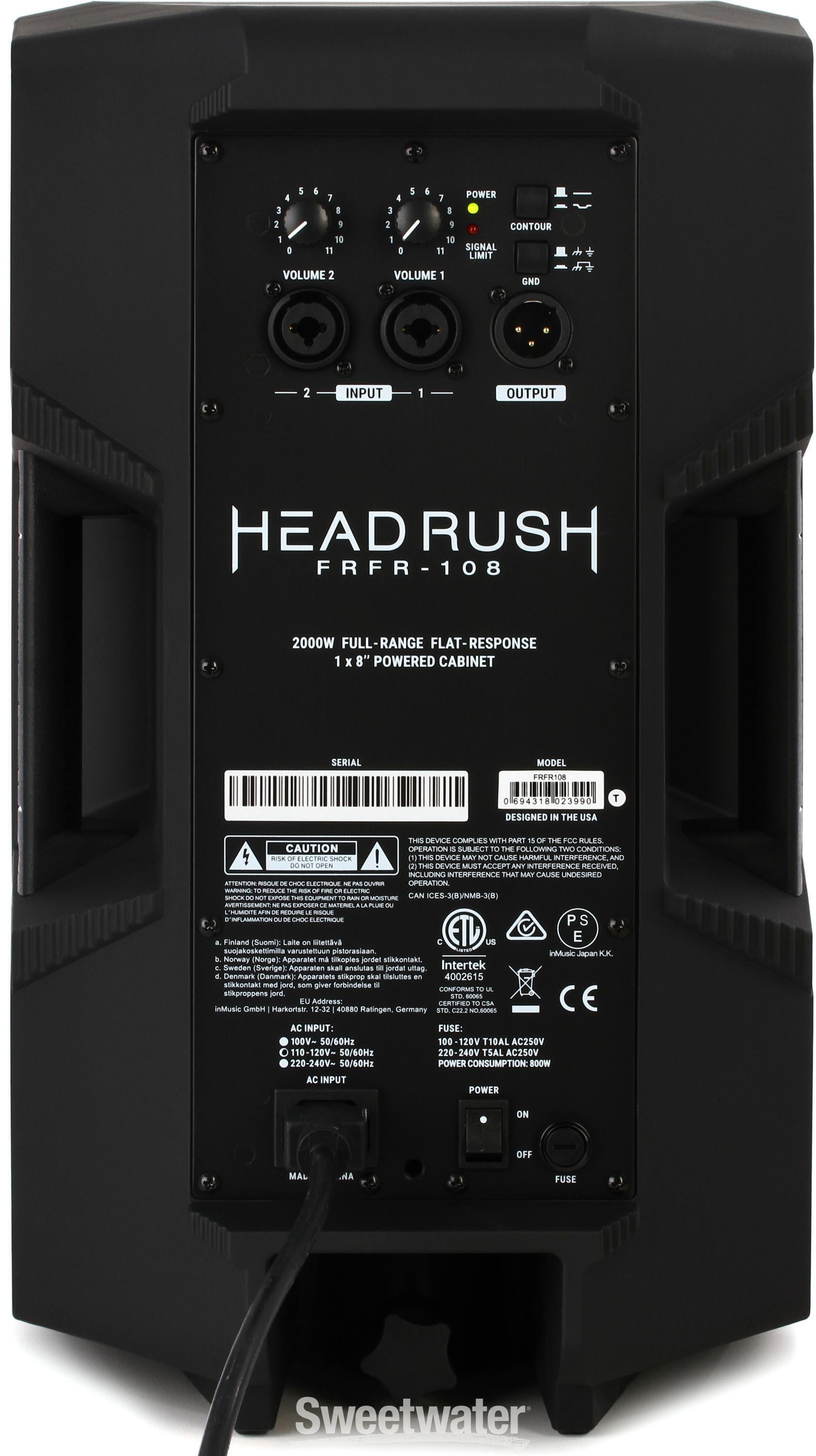 Headrush FRFR-108 2000-watt 1x8