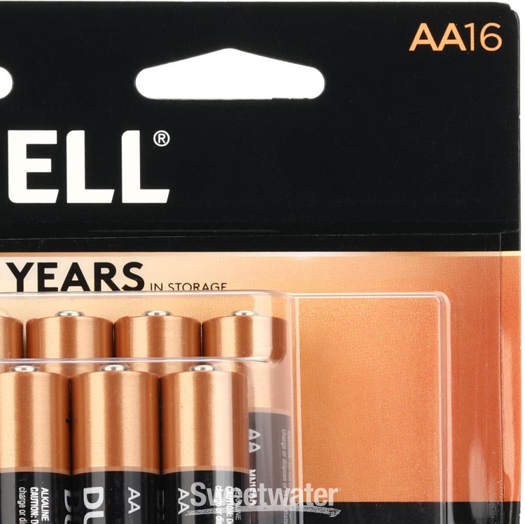 Coppertop Alkaline AA Batteries (4-Pack), Double A Batteries