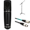 Photo of Miktek MK300 Large-diaphragm Condenser Microphone Bundle with Stand and Cable