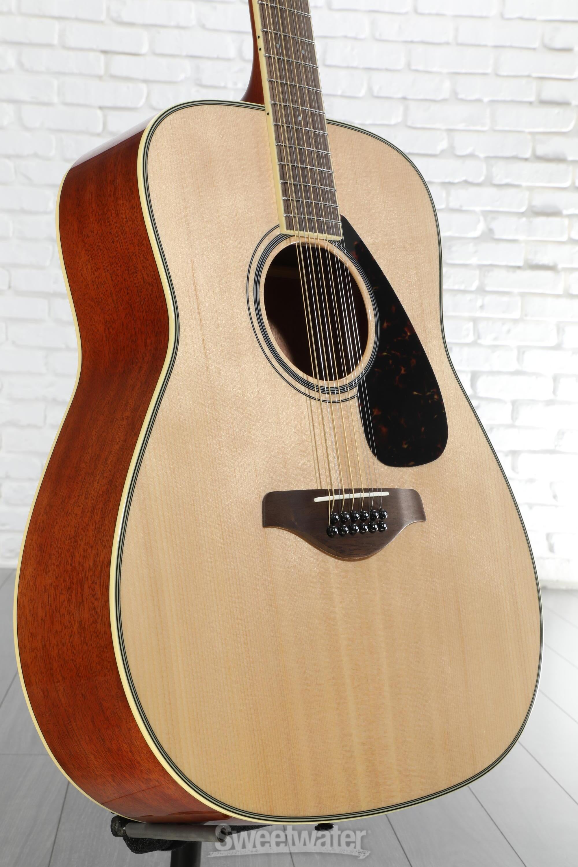 Yamaha FG820-12 12-string Acoustic Guitar - Natural | Sweetwater