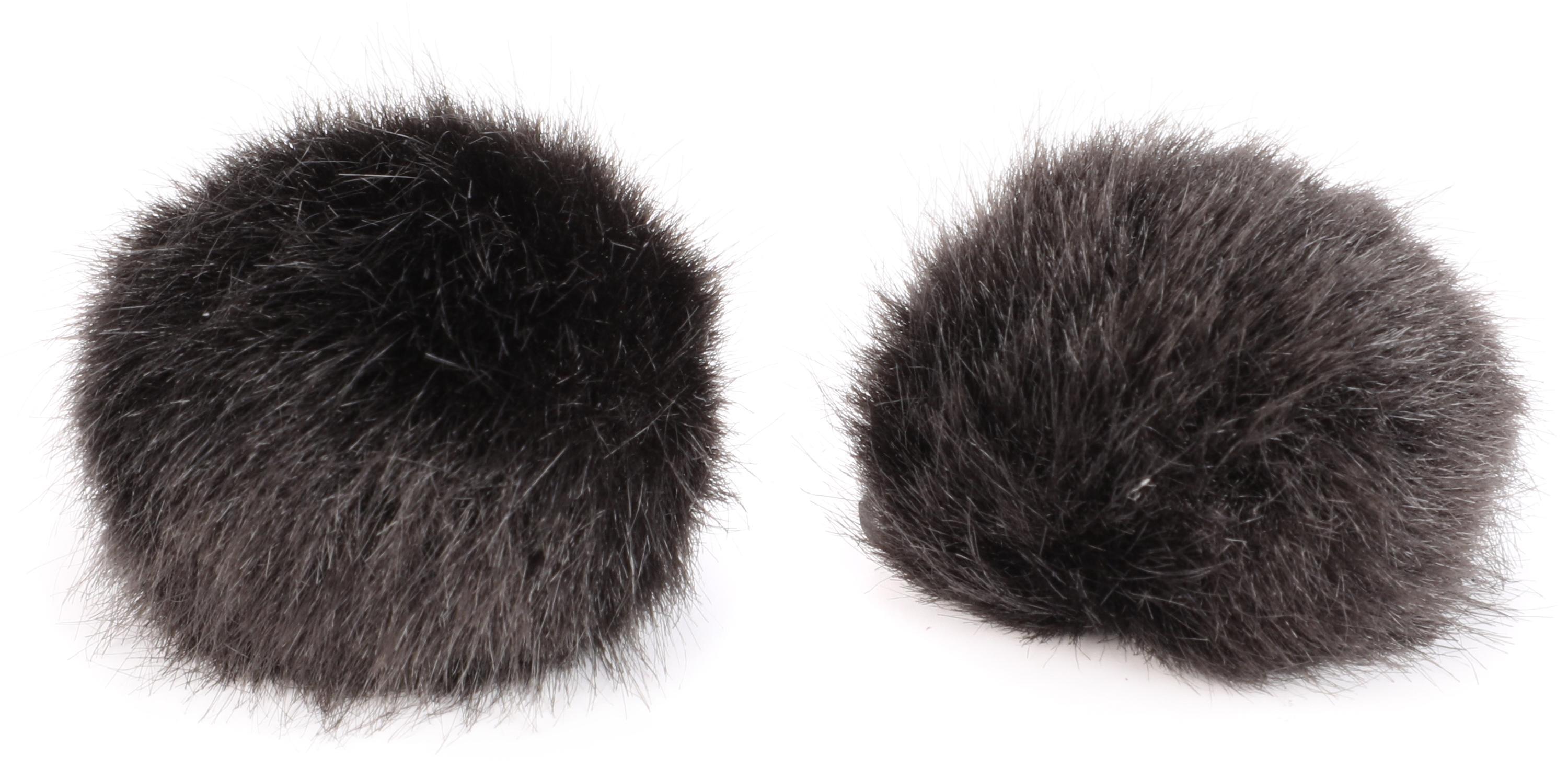 Photo of DPA AIR1 Universal Fur Windscreen - Large, Black (Pair)