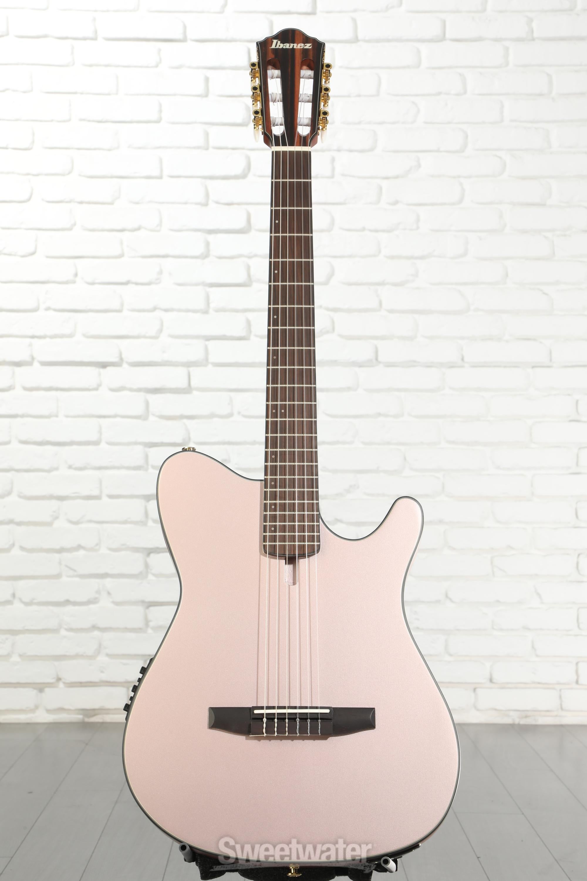 Ibanez FRH10N Thinline Nylon Acoustic-electric Guitar - Rose Gold