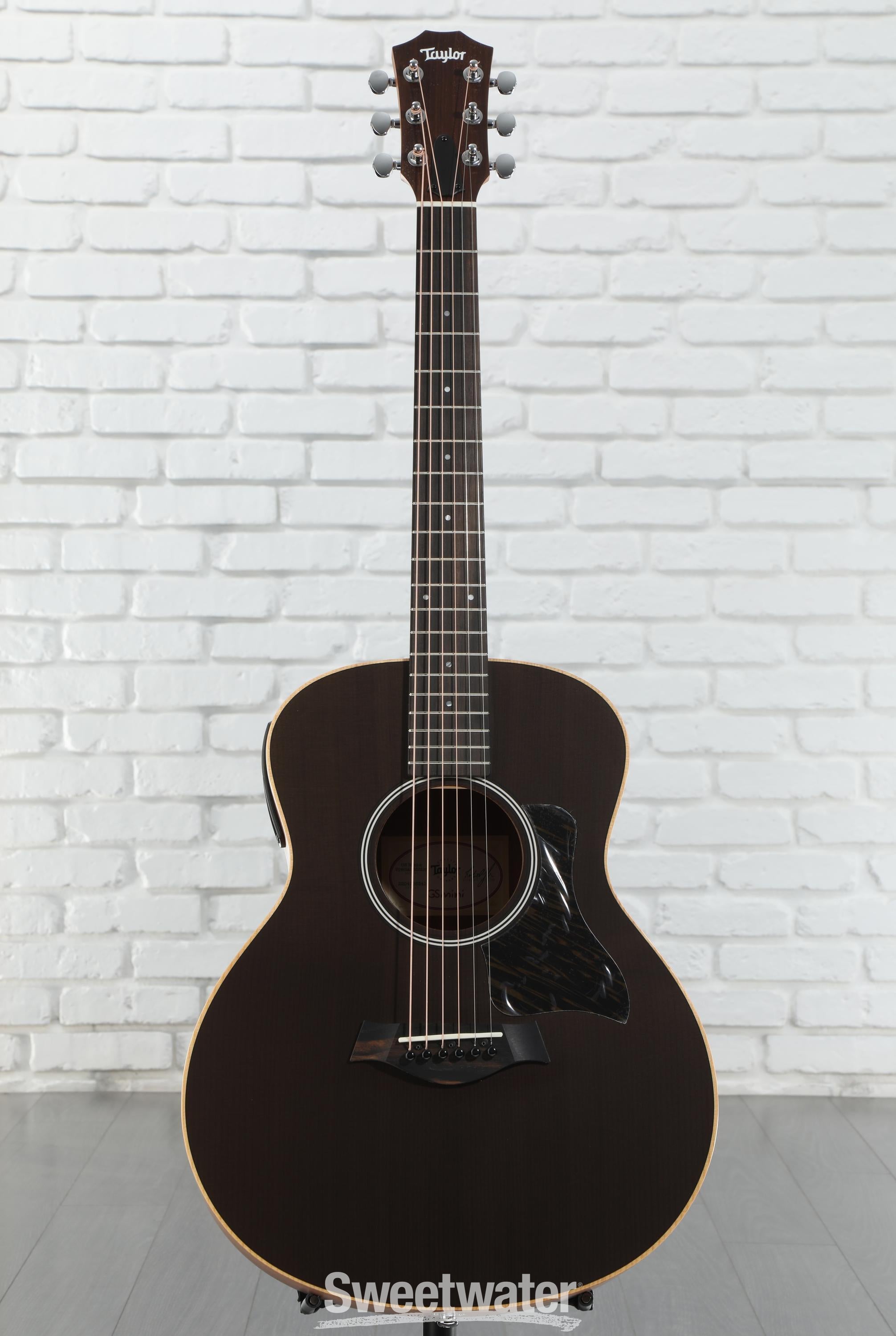 Taylor GS Mini-e Special Edition Acoustic-electric Guitar - Trans Black