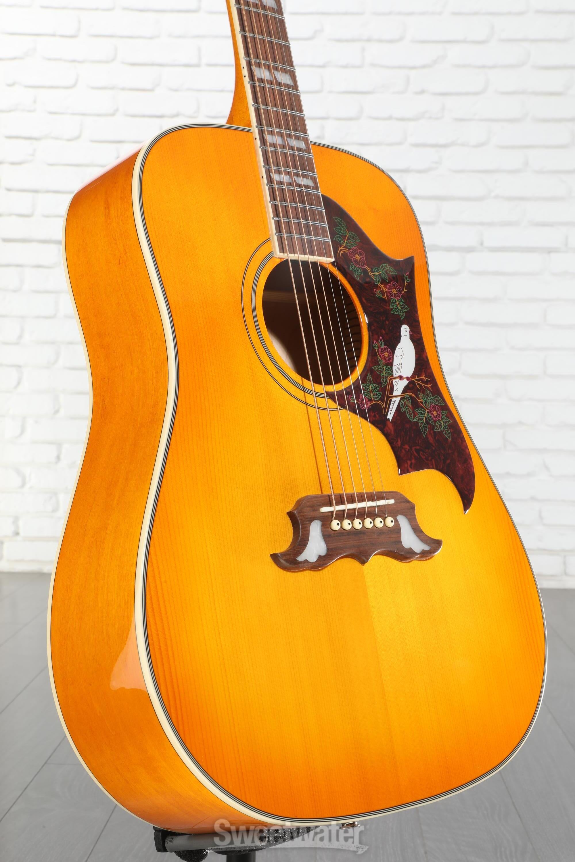 Epiphone Dove Studio Acoustic-electric Guitar - Violin Burst