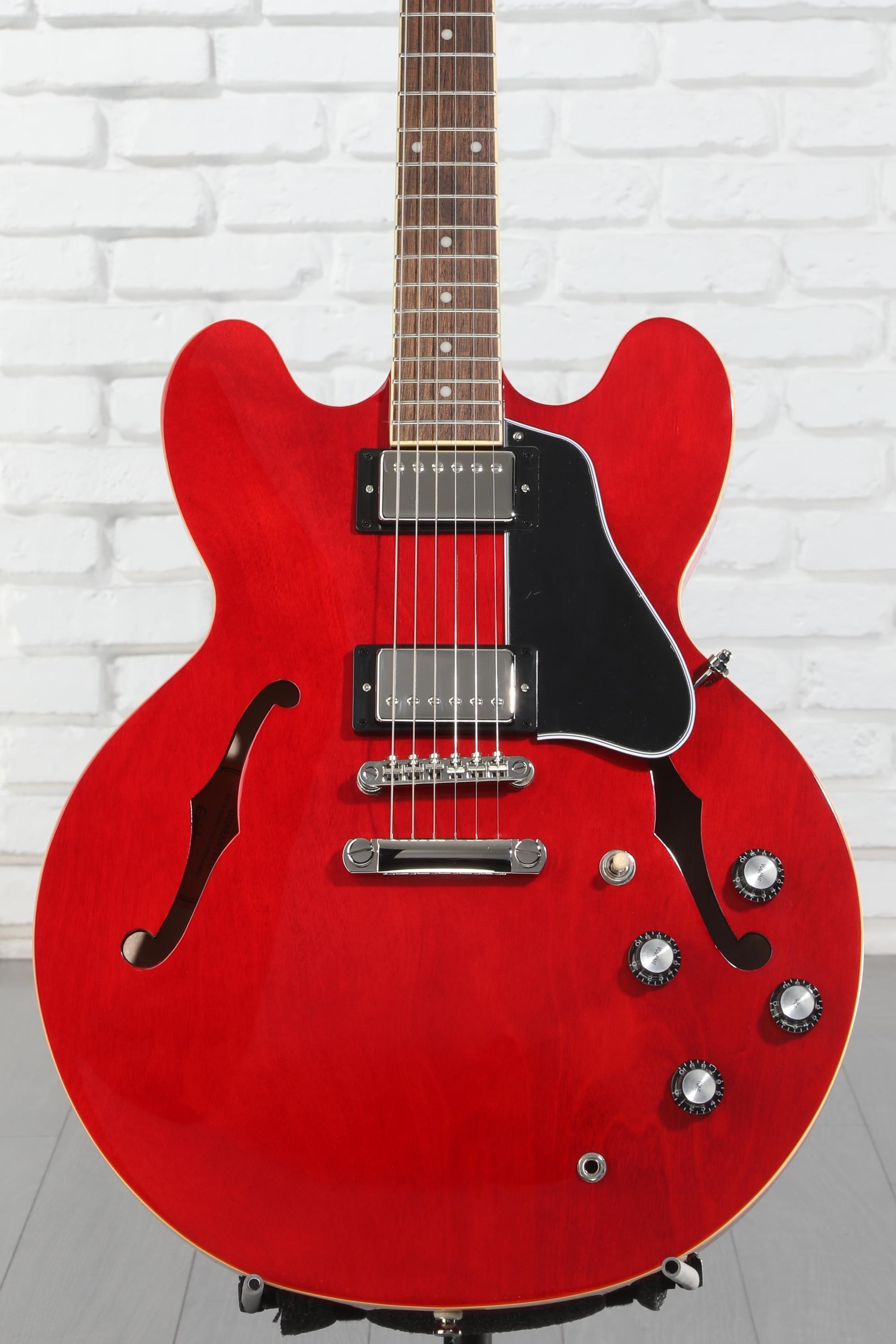 Epiphone ES-335 Semi-hollowbody Electric Guitar - Cherry | Sweetwater