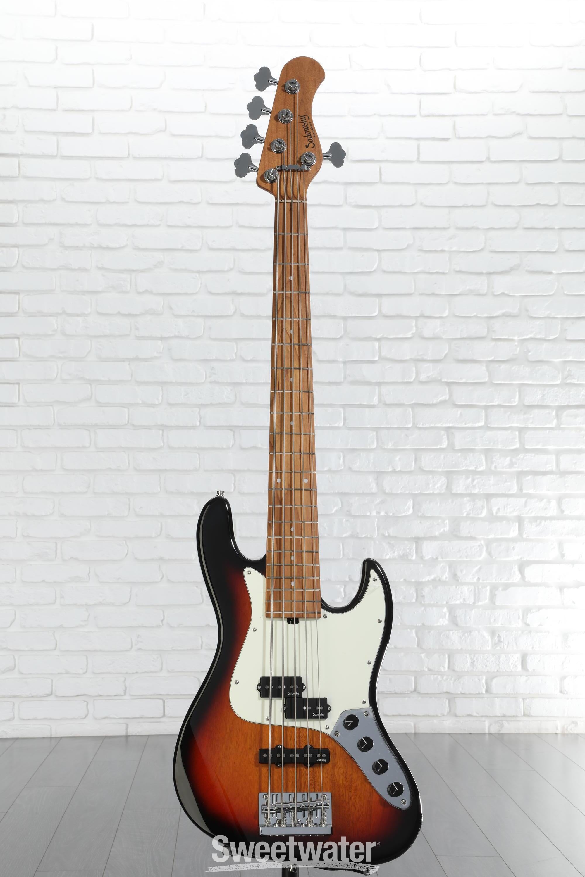 Sadowsky MetroExpress 21-fret Hybrid PJ 5-string Bass - Tobacco