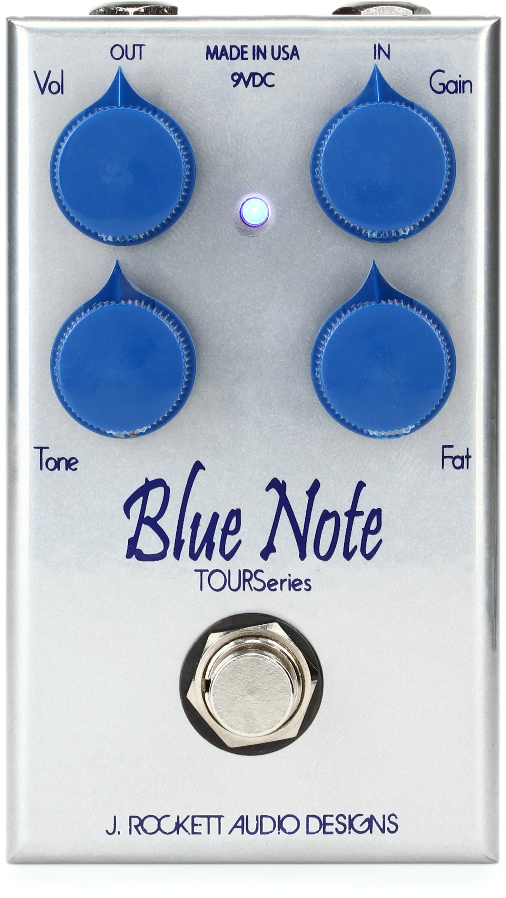J. Rockett Audio Designs Blue Note Boost/Overdrive Pedal | Sweetwater