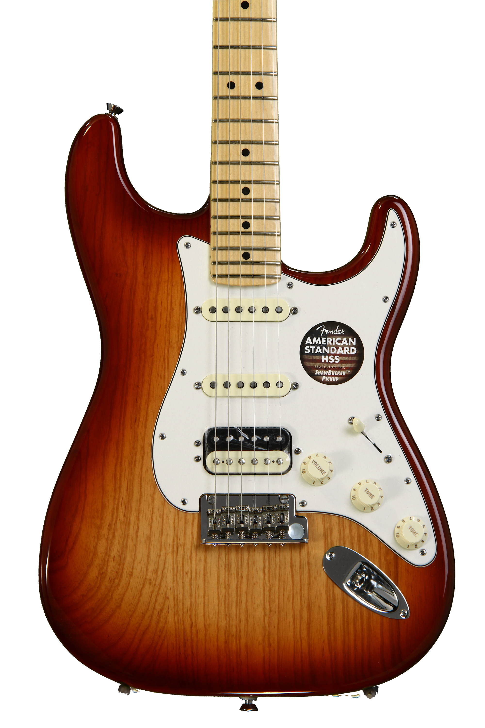 Fender American Standard Stratocaster HSS Shawbucker - Sienna