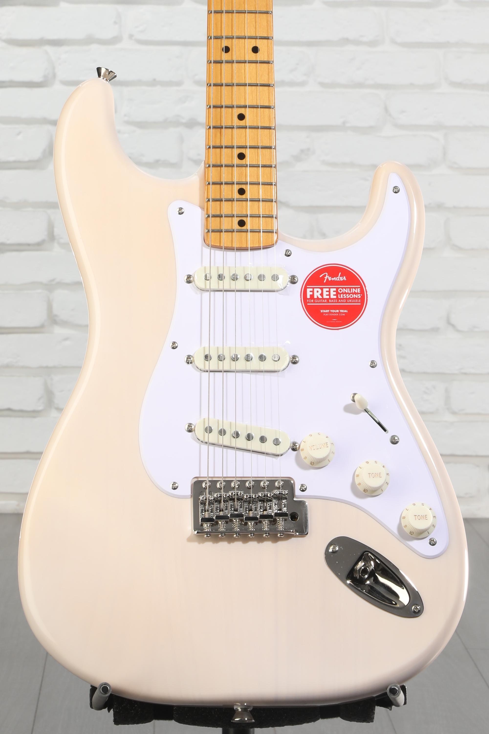 Squier Classic Vibe '50s Stratocaster - White Blonde | Sweetwater