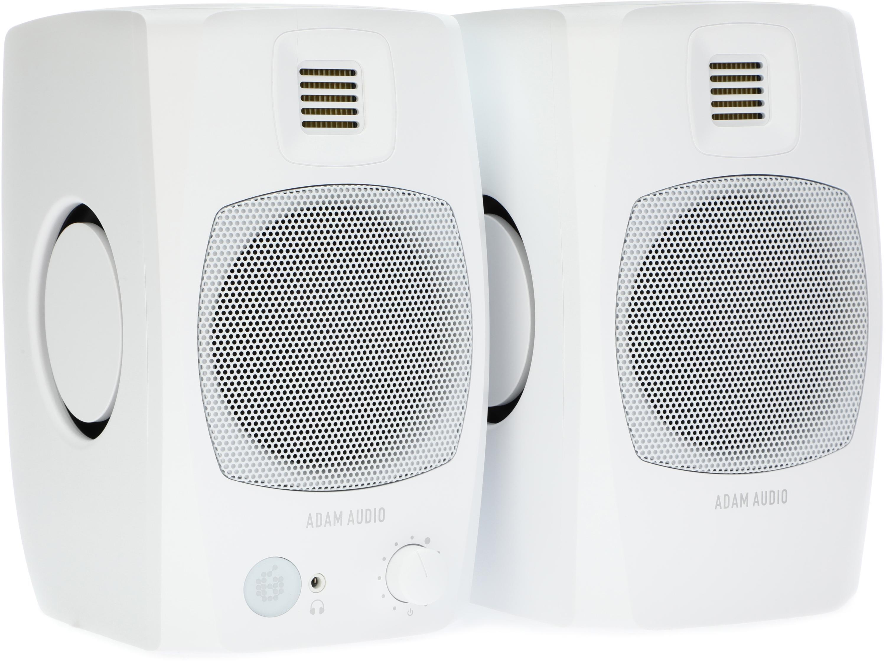 ADAM Audio D3V 3.5-inch Powered Studio Monitor Pair - White