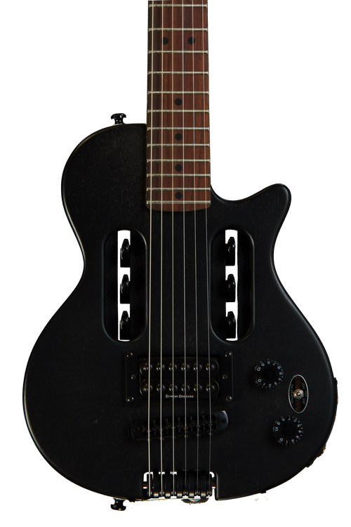 Traveler Guitar EG-1 Standard, Sweetwater Exclusive - Black Satin