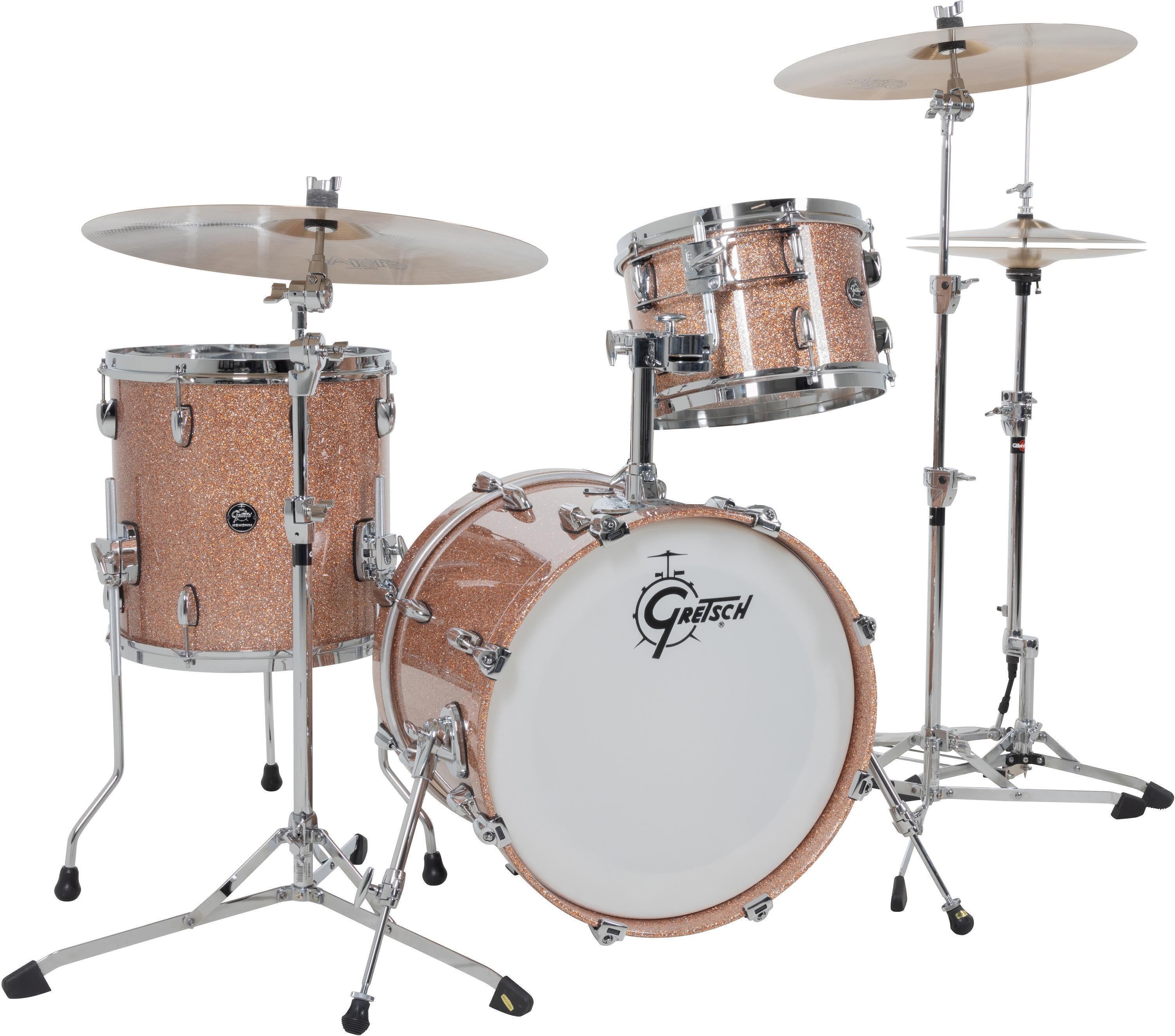 Photo of Gretsch Drums Renown Jazz 3-piece Shell Pack - Champagne Sparkle
