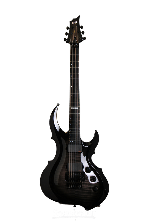 ESP E-II FRX FM - See Thru Black Sunburst, Flame Maple Top ESP E-II FRX FM - See Thru Black Sunburst, Flame Maple Top