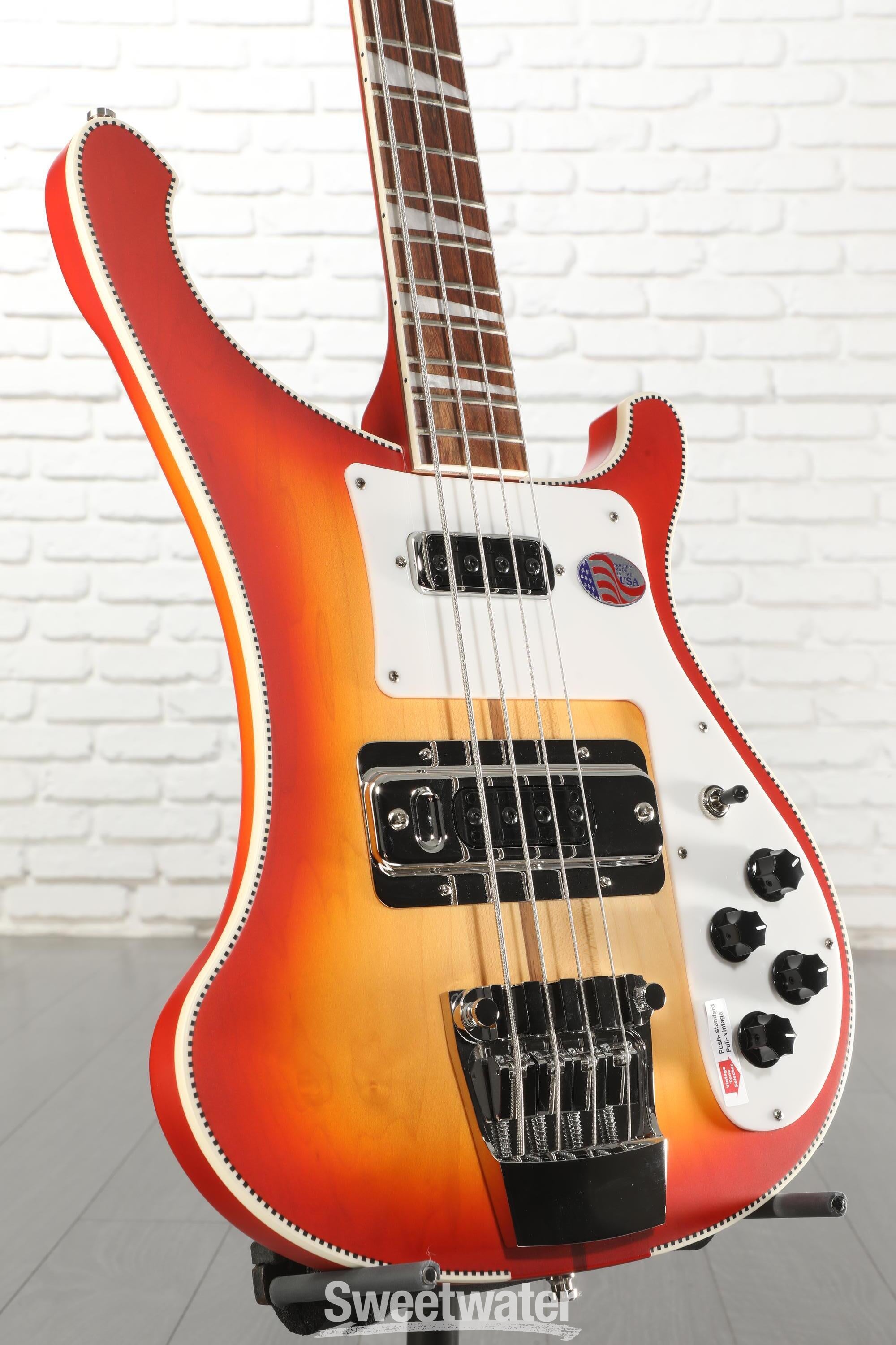 Photo of Rickenbacker 4003 Stereo Bass Guitar - Autumnglo with Checkerboard Binding