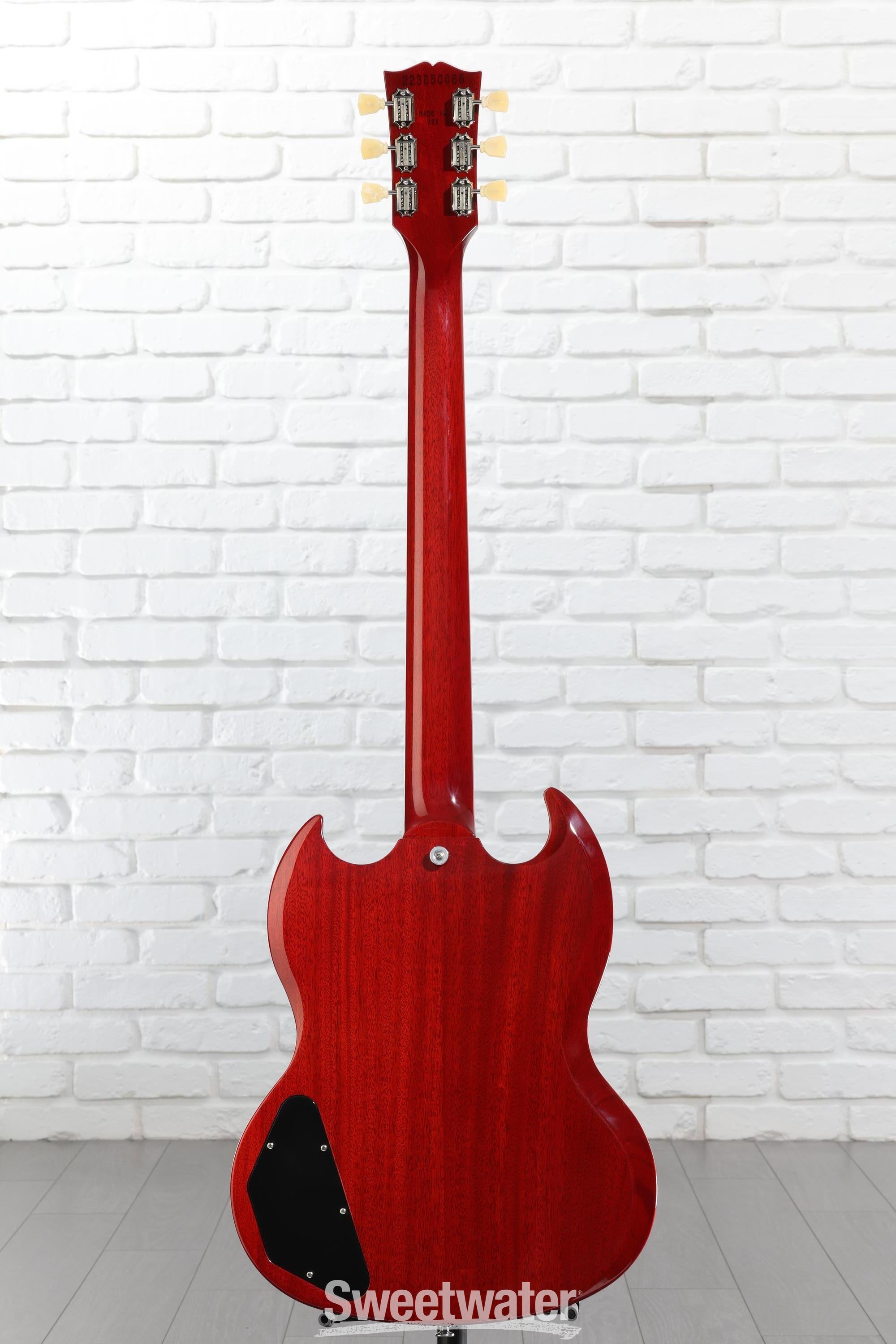Gibson SG Standard '61 Electric Guitar - Vintage Cherry | Sweetwater