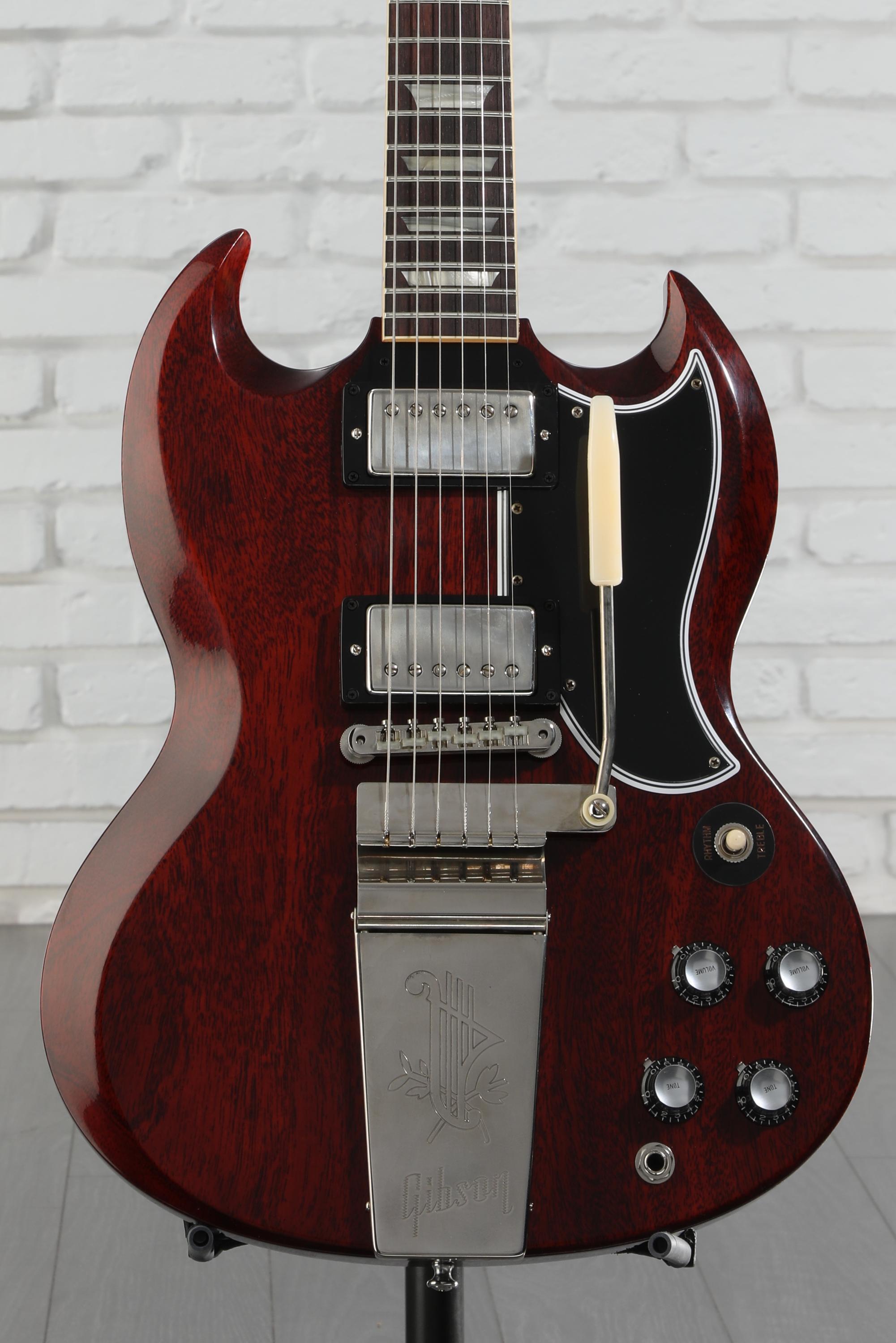 ギター Gibson Custom Shop 1964 SG standard VOS Gibson Custom Shop 1964 SG Standard Silver Fox VOS w/Maestro