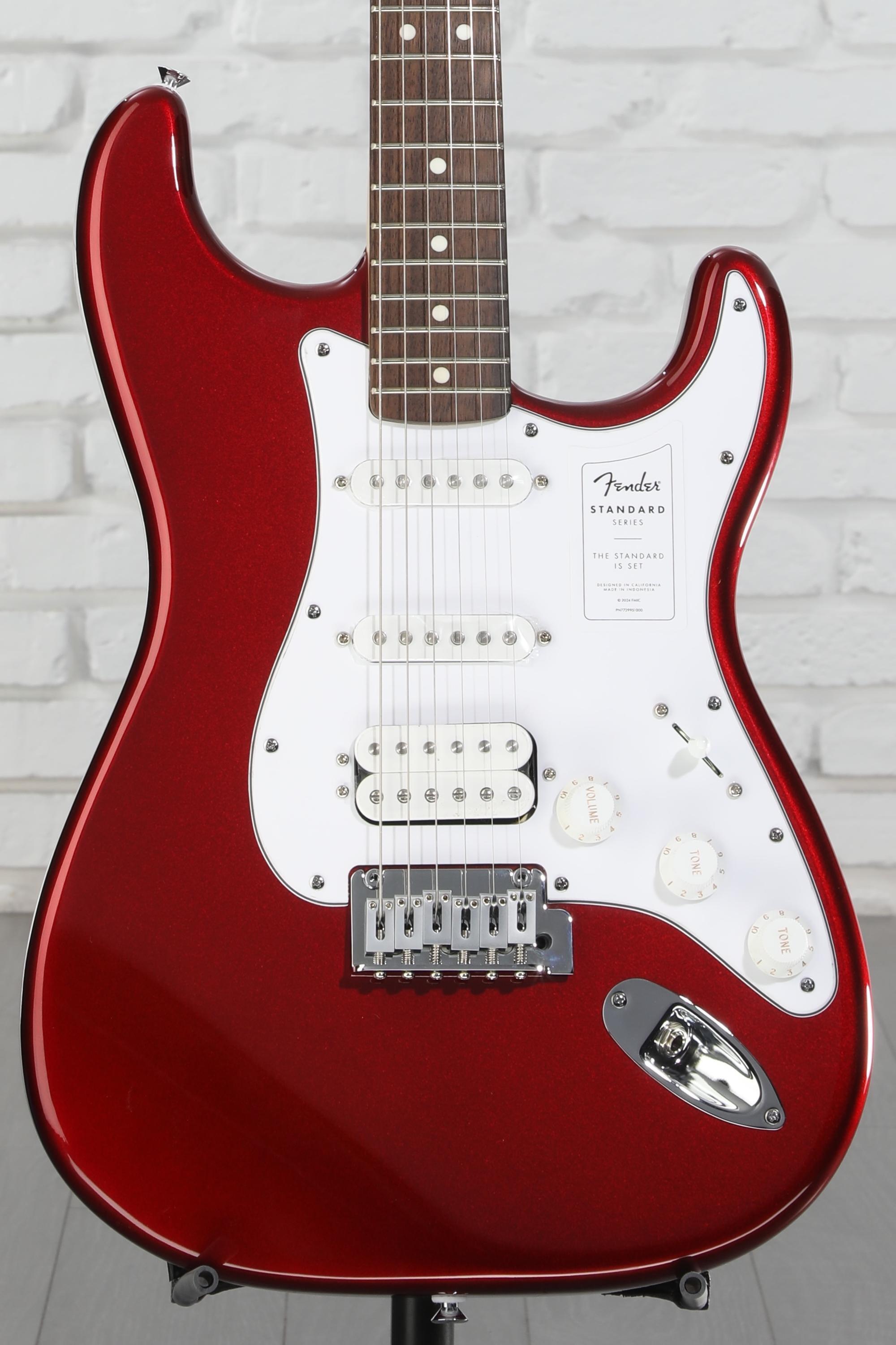 Fender Standard Stratocaster HSS Electric Guitar - Candy