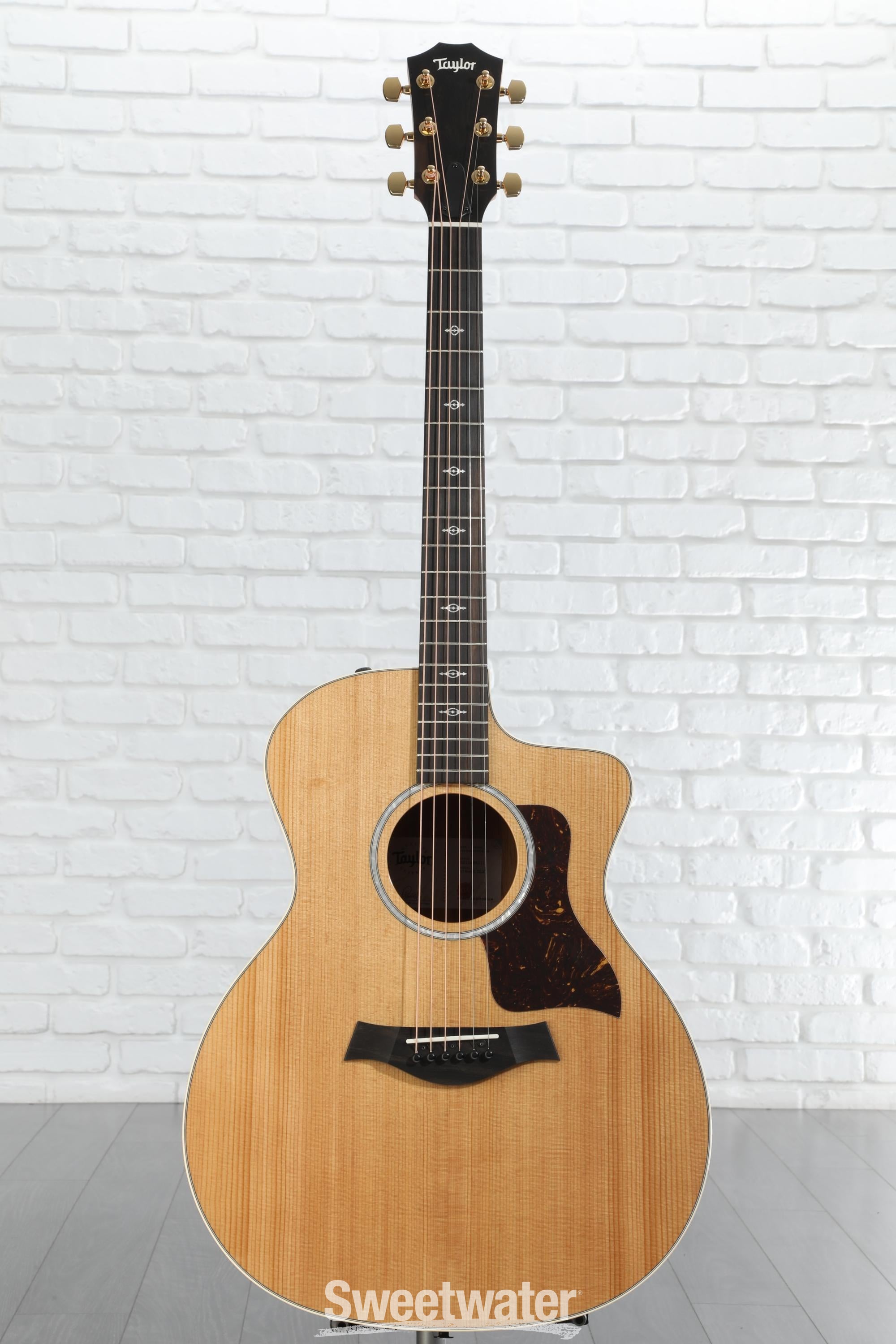 Taylor 214ce-K DLX Acoustic-electric Guitar - Natural | Sweetwater
