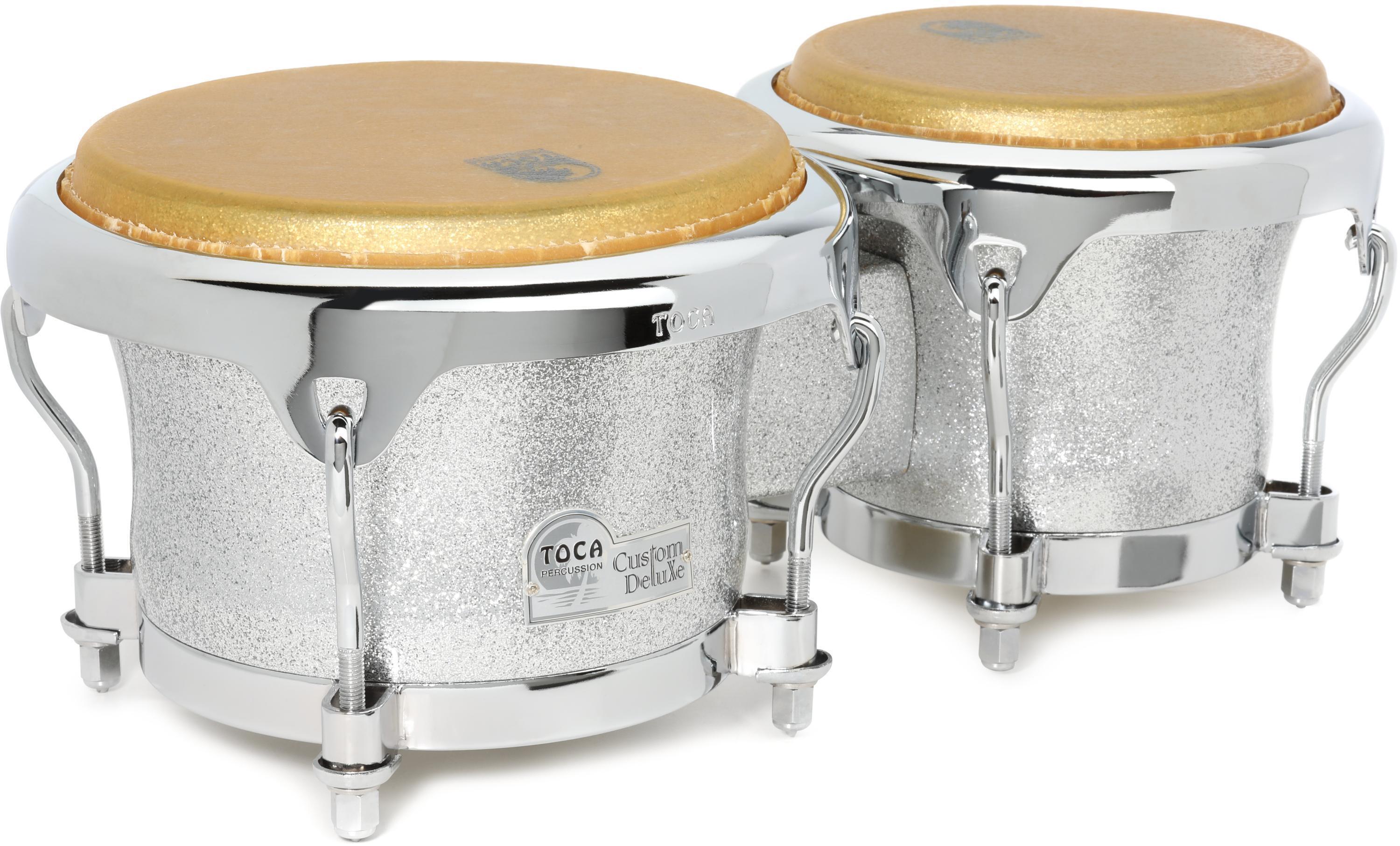 Custom Deluxe Wood Bongos - Dark Wood – TOCA Percussion