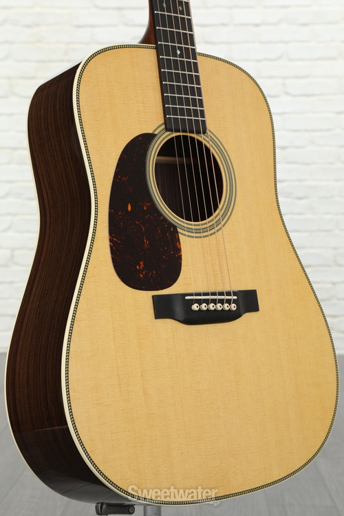 Martin HD-28 Left-Handed Acoustic Guitar - Natural | Sweetwater