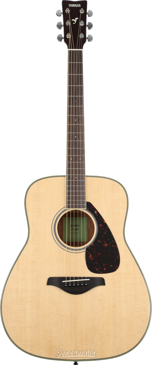 Yamaha FG820 Dreadnought Acoustic Guitar - Natural | Sweetwater