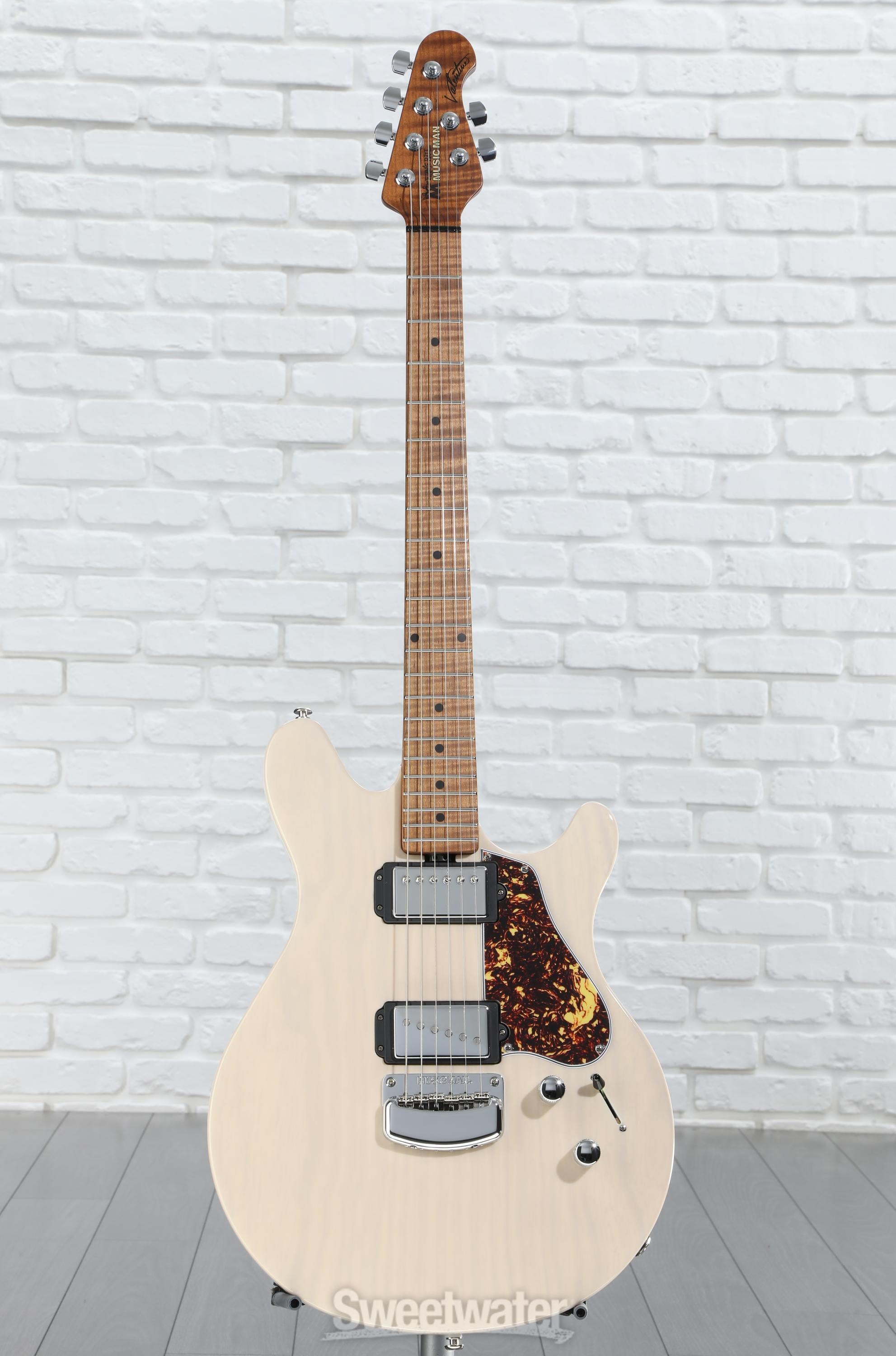 Ernie Ball Music Man Valentine Electric Guitar - Trans