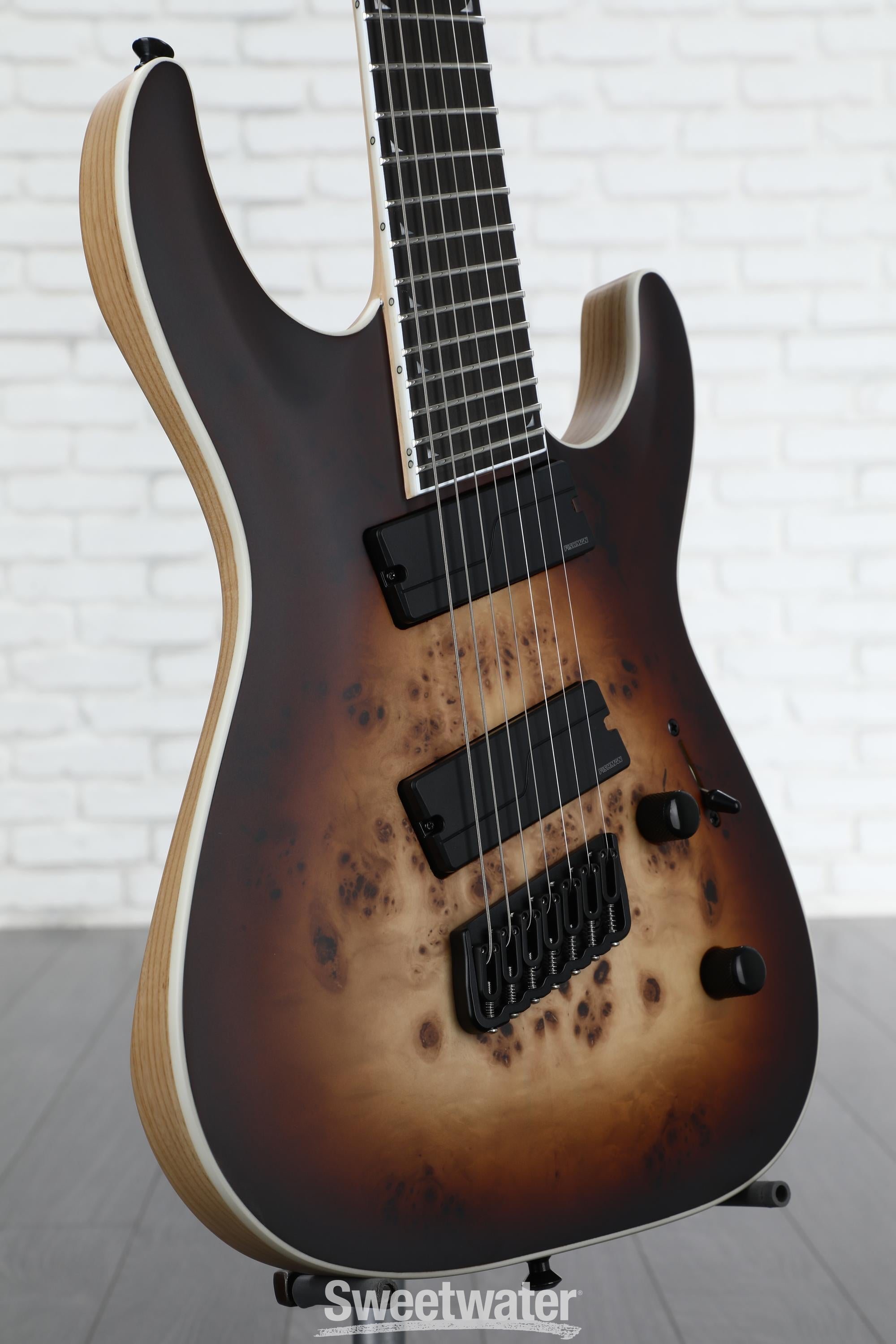 Jackson Concept Series SLAT MS7 Electric Guitar - 2-tone Bourbon