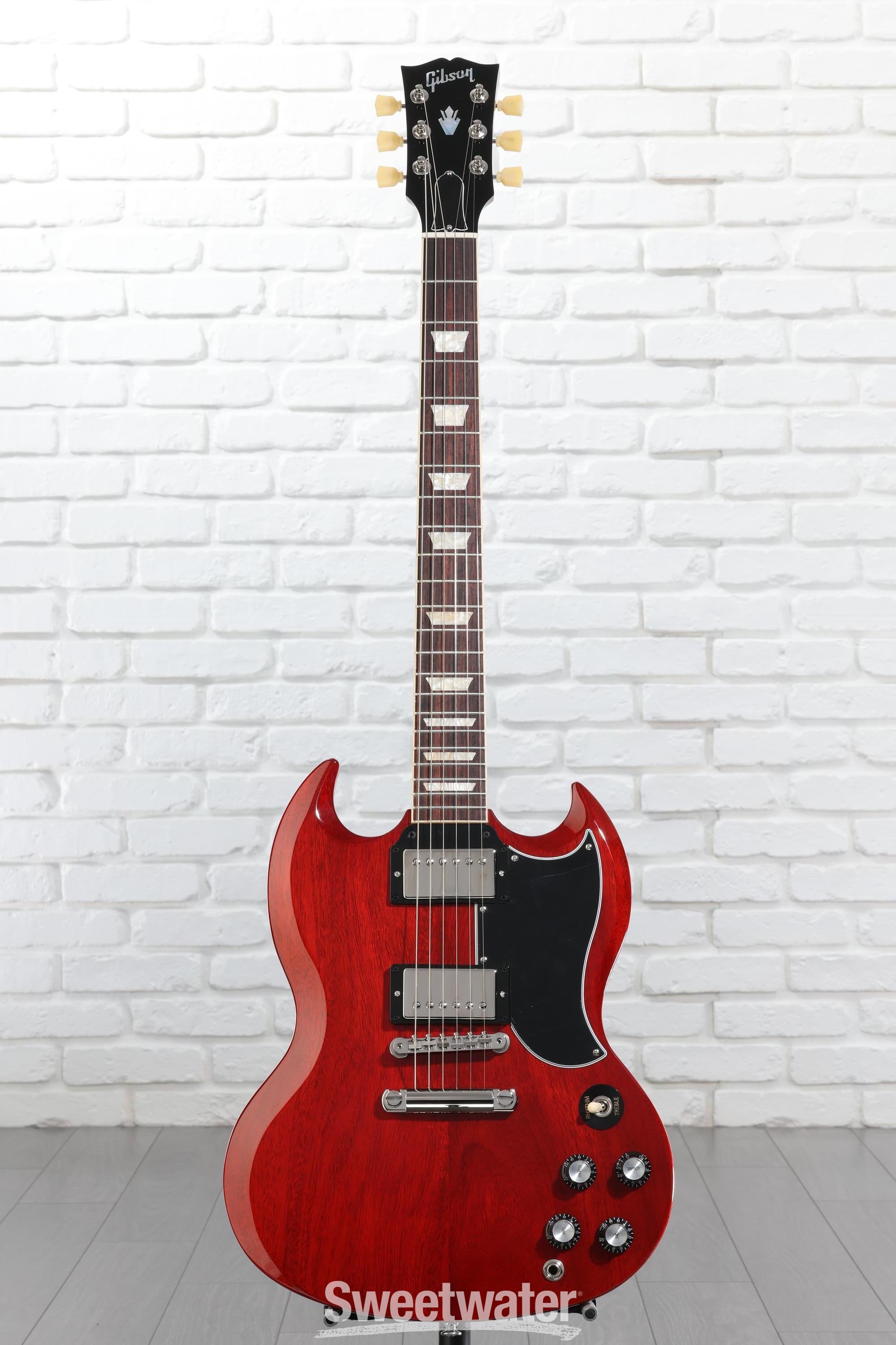 【ほぼ未使用】Gibson SG Standard 61 ギブソンSG Gibson SG Standard '61 Electric Guitar - Vintage Cherry | Sweetwater