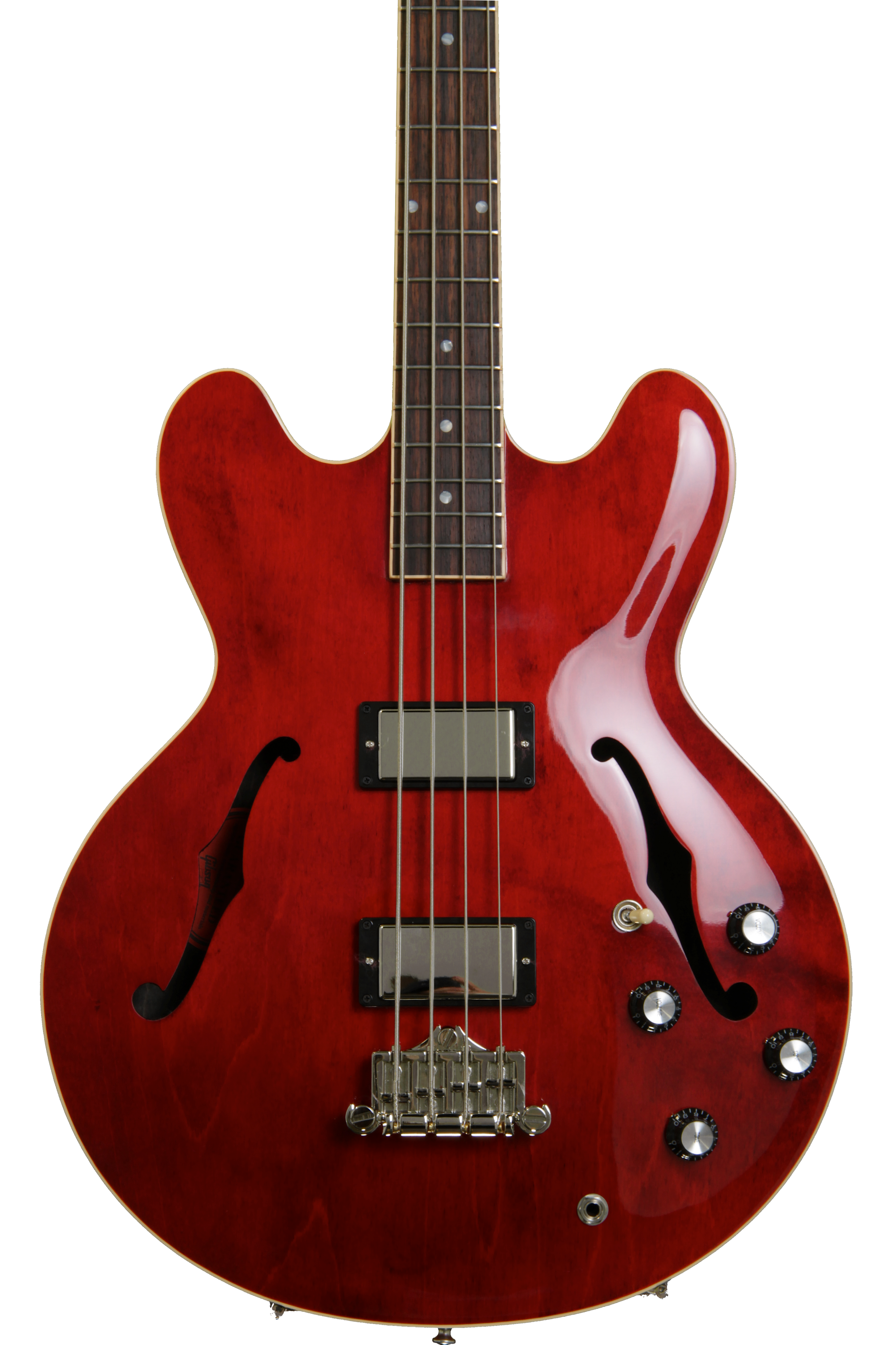 Gibson ES-335 Bass - Vintage Faded Cherry | Sweetwater