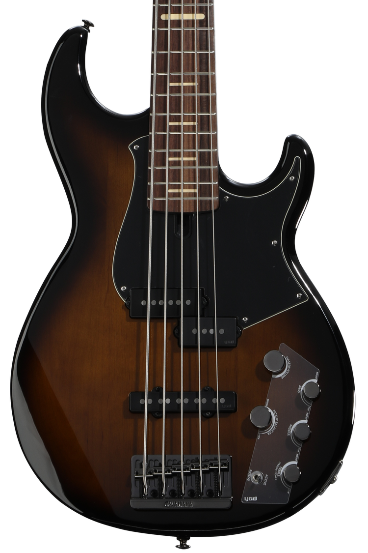 Yamaha BB735A 5-string Bass Guitar - Dark Coffee Sunburst | Sweetwater