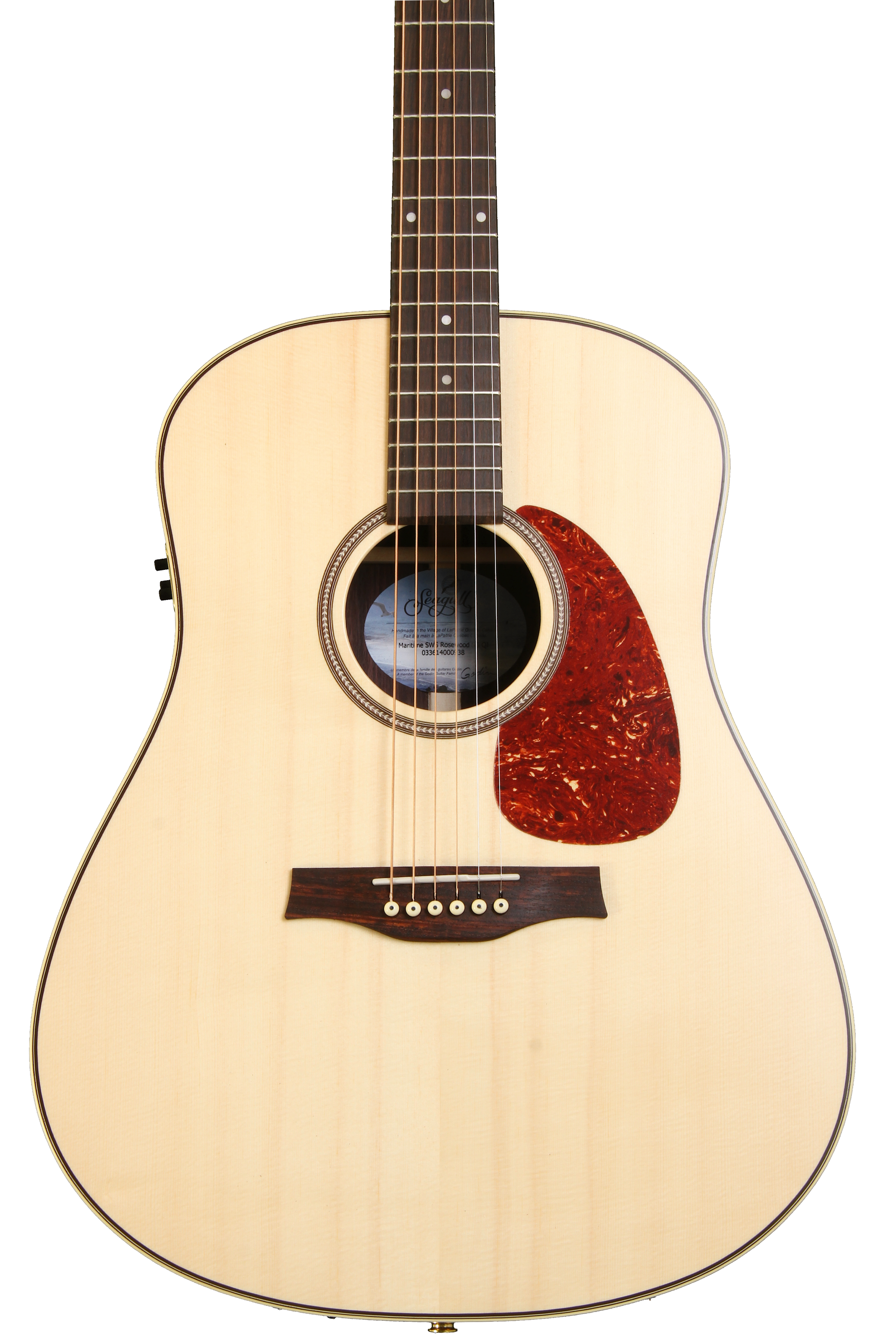 Seagull Guitars Maritime SWS Rosewood Semi-gloss QI - Natural