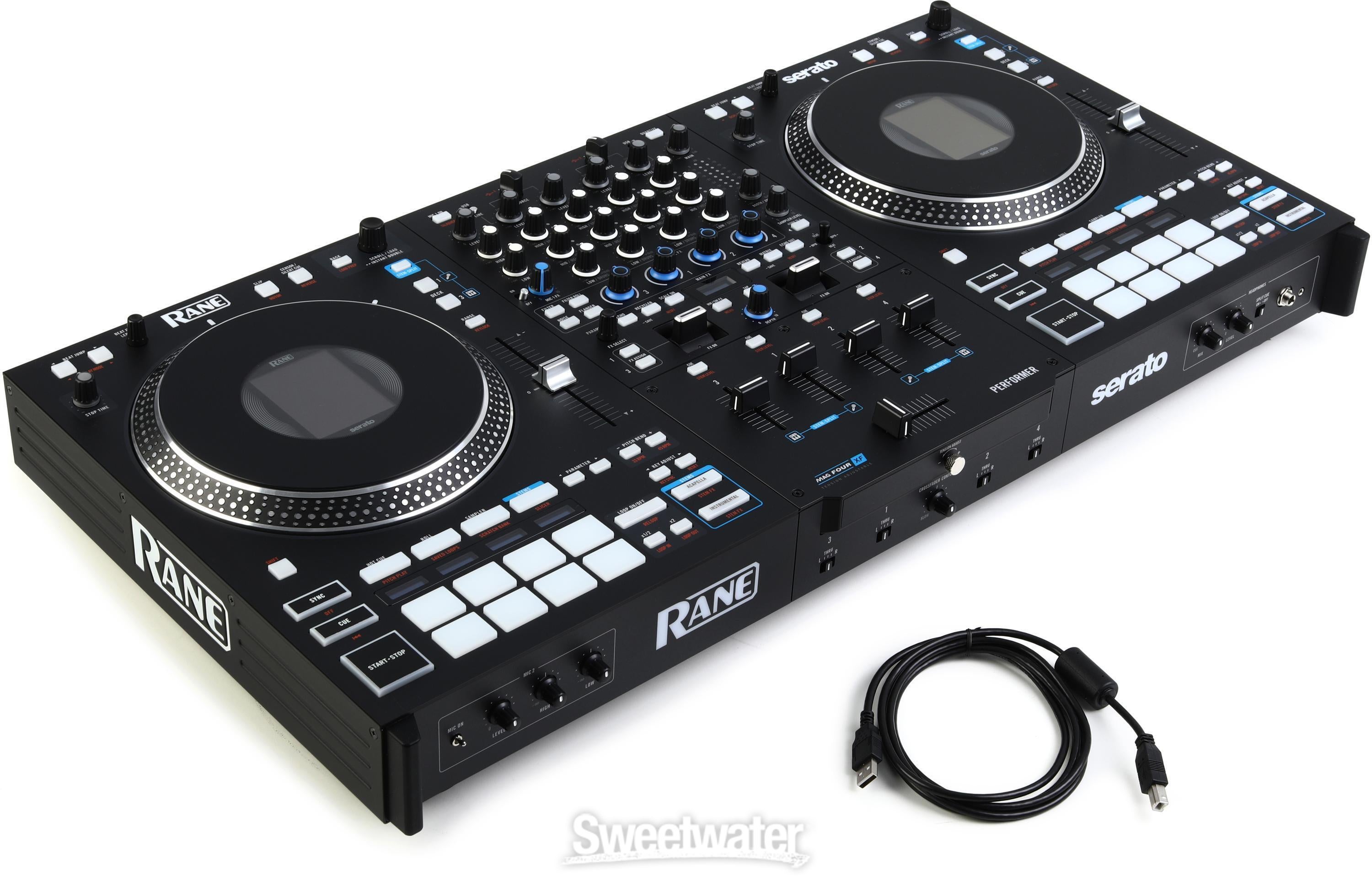 Rane Performer 4-channel Motorized DJ Controller | Sweetwater Rane Performer 4-channel Motorized DJ Controller | Sweetwater