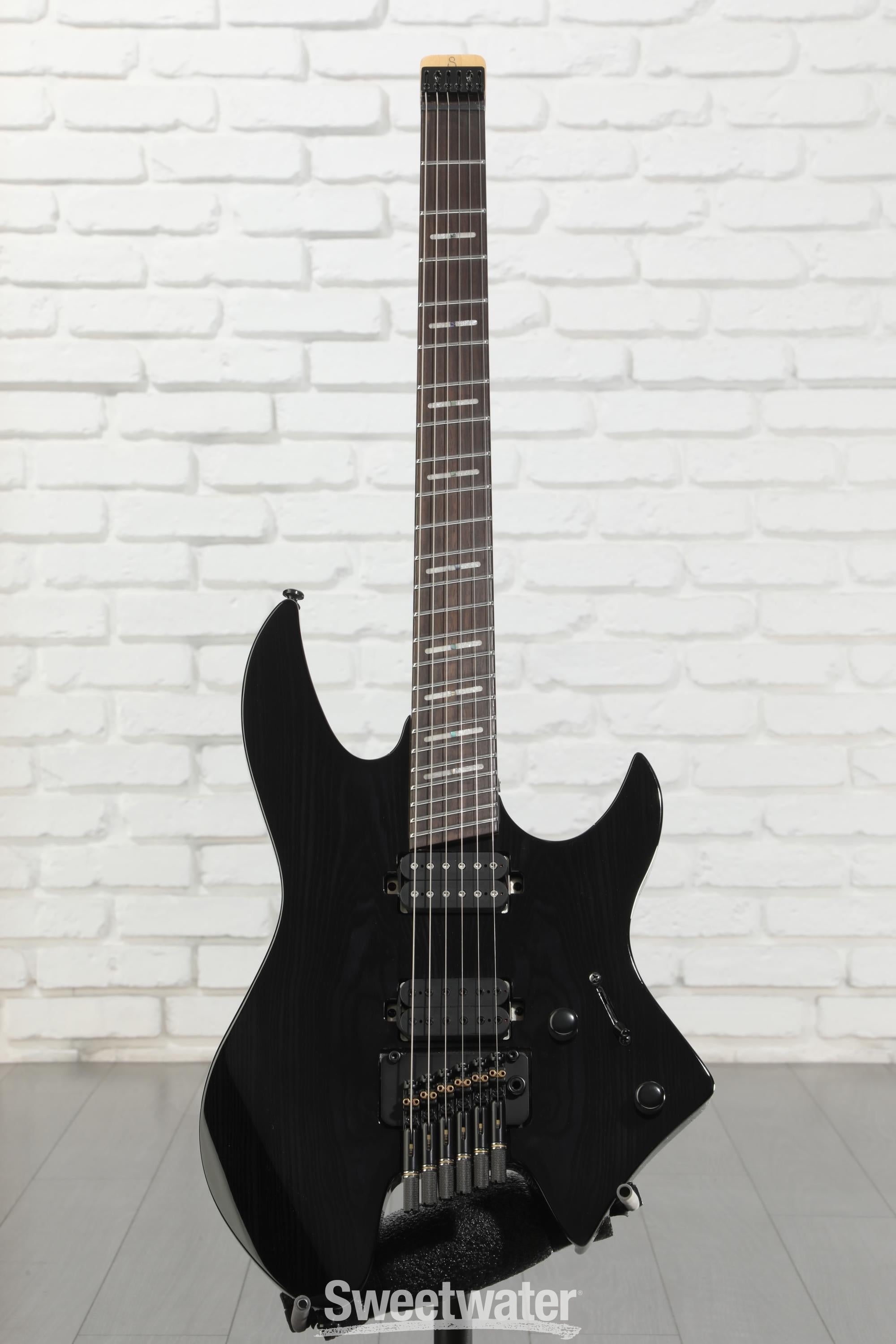 Sire Larry Carlton X6 Headless Electric Guitar - Transparent Black