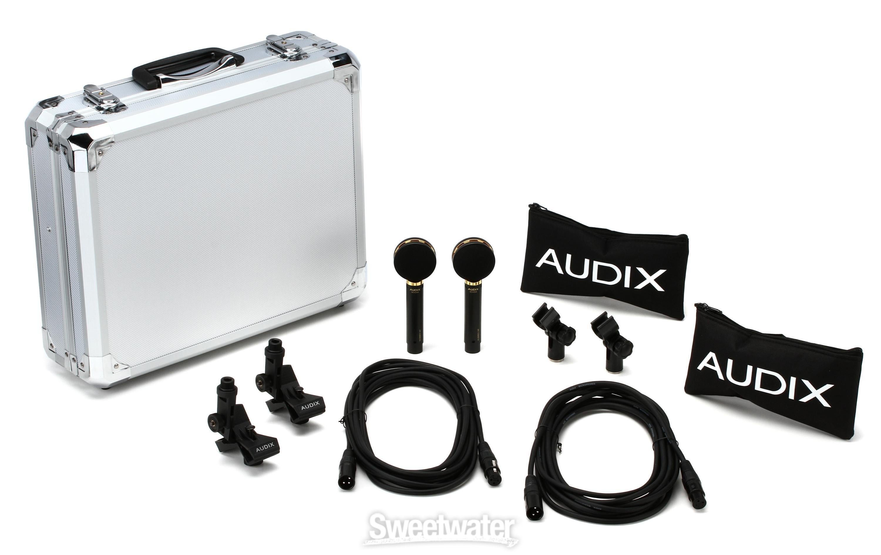 Audix SCX25A-PS Large-diaphragm Condenser Piano Microphone Kit