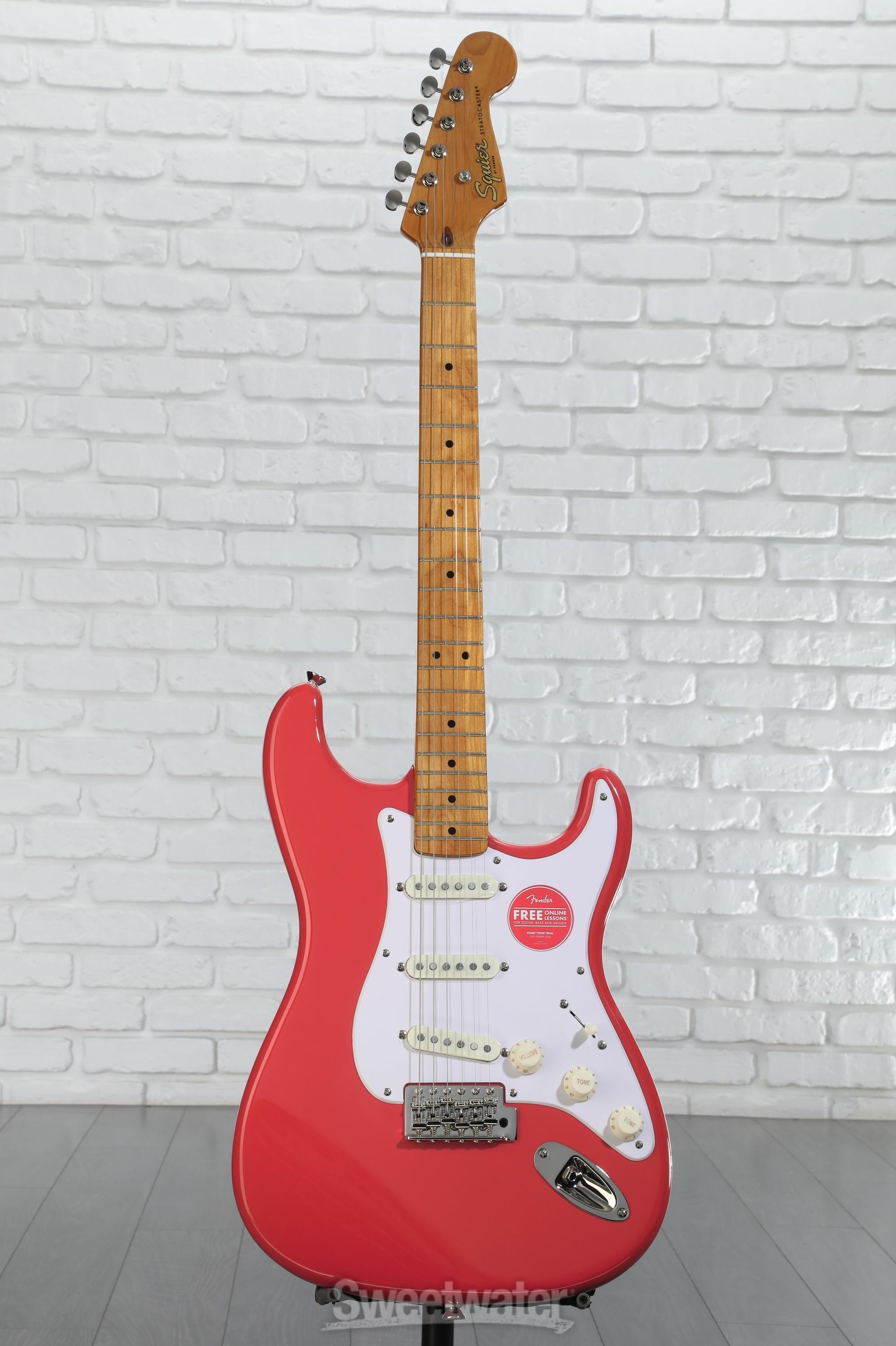 Squier Classic Vibe '50s Stratocaster - Fiesta Red | Sweetwater