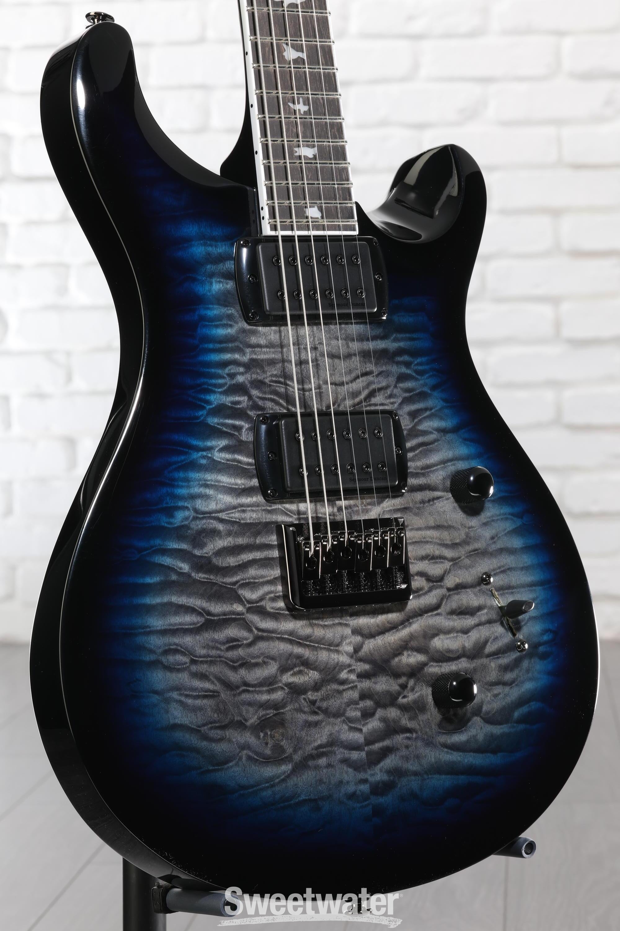 PRS SE Mark Holcomb Signature Electric Guitar - Holcomb Blue Burst