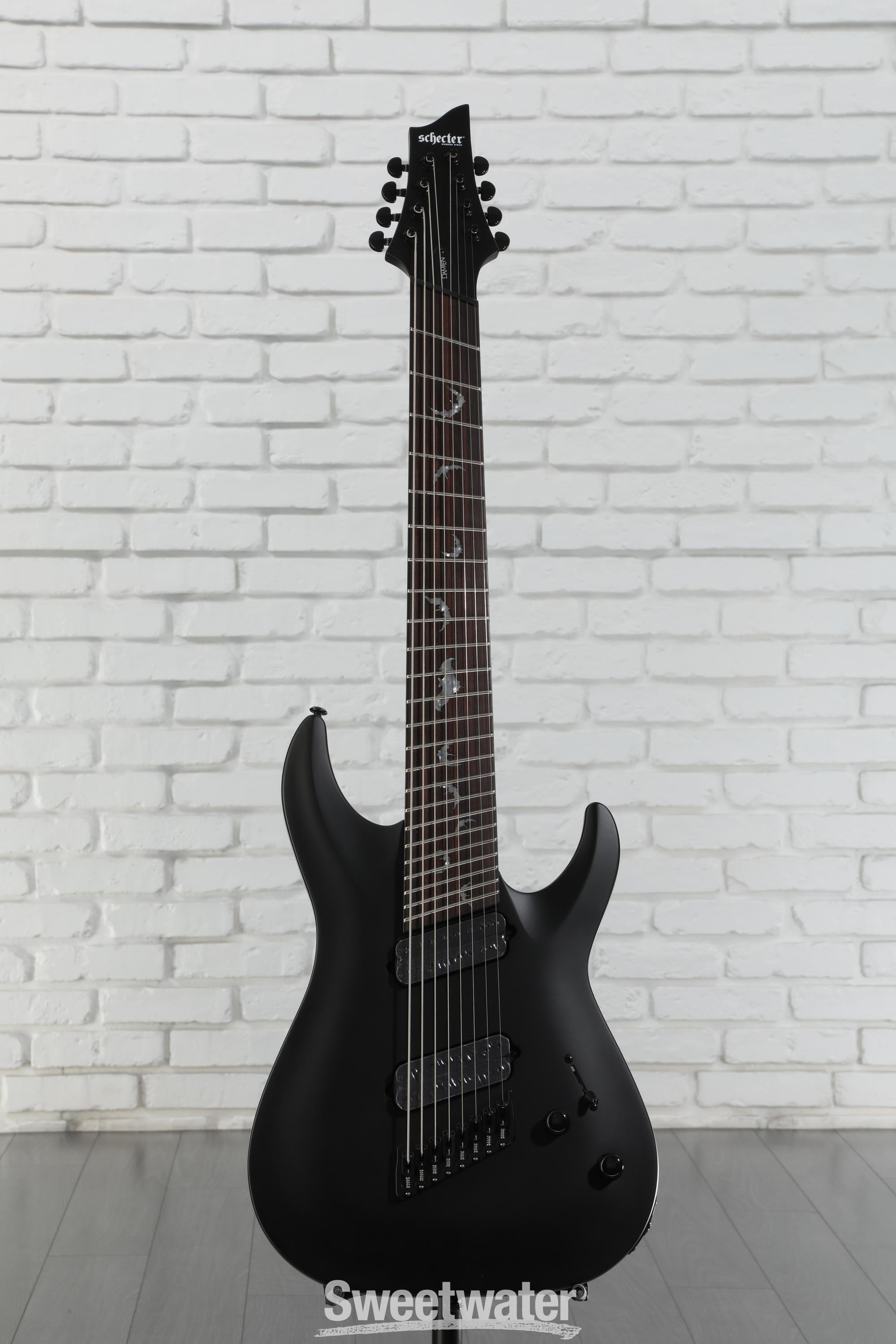 Schecter Damien-8 Multiscale 8-string Electric Guitar