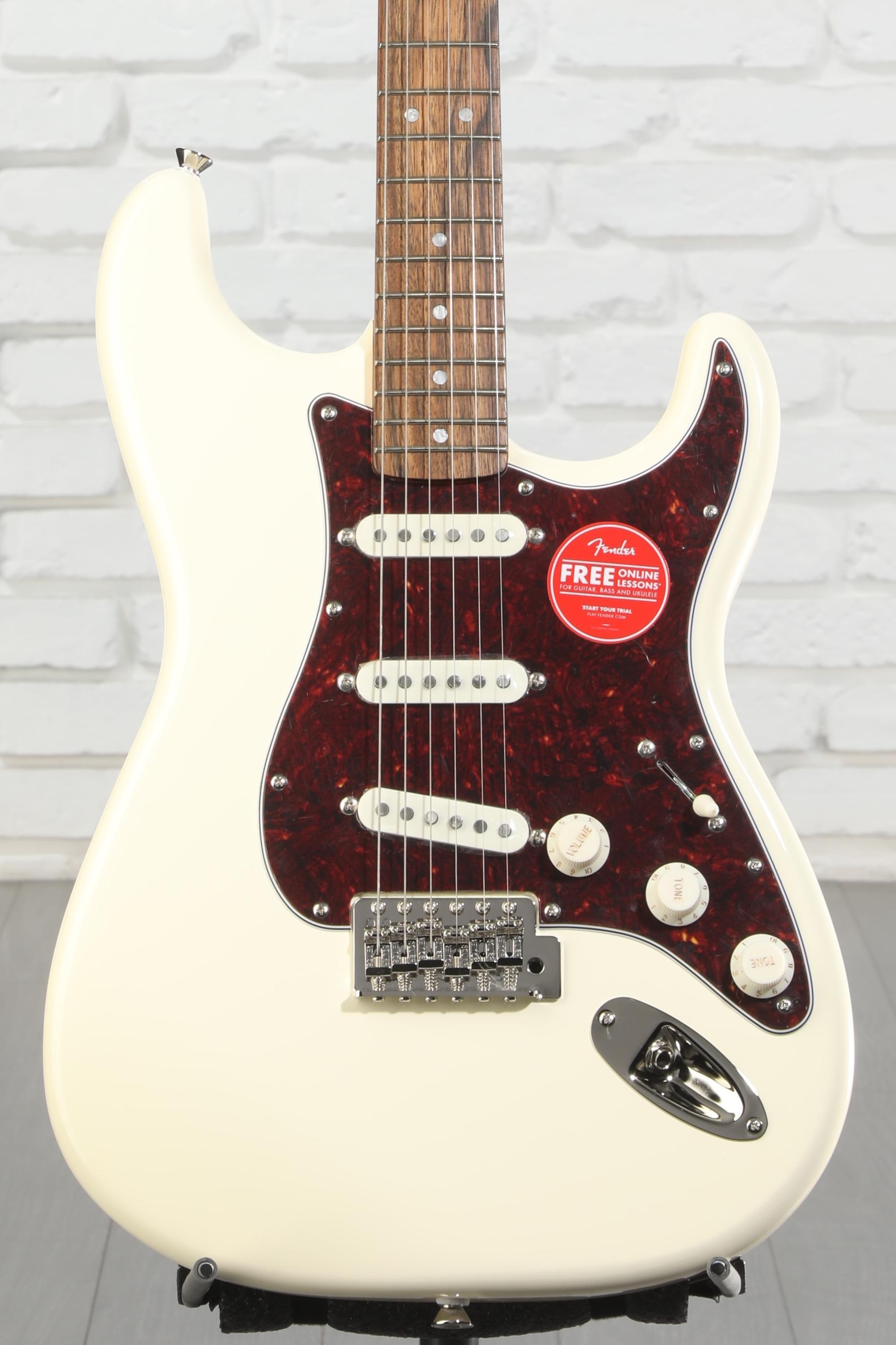 Squier Classic Vibe '70s Stratocaster - Olympic White | Sweetwater