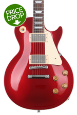 Photo of Gibson Les Paul Standard '50s Plain Top Electric Guitar - Sparkling Burgundy